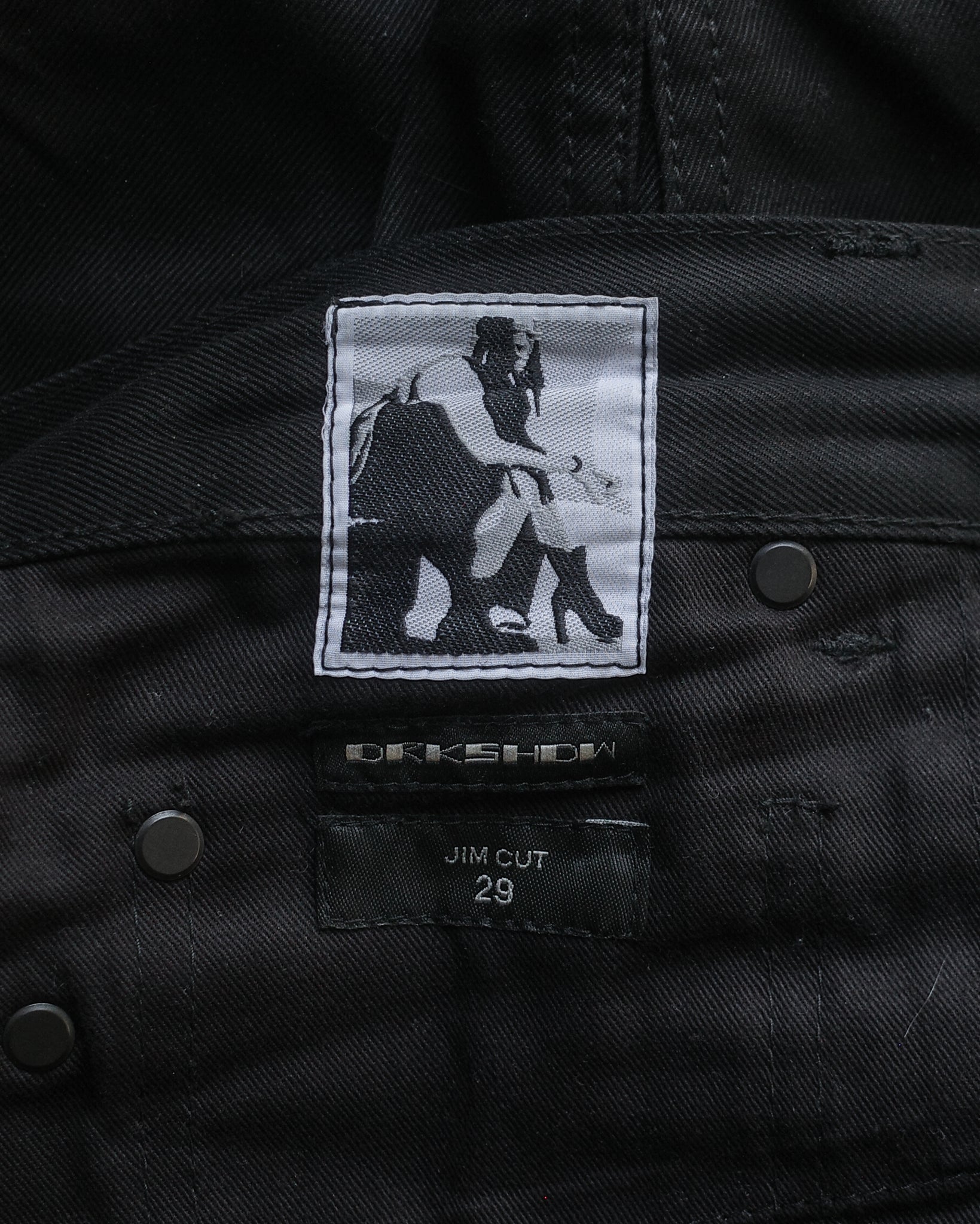 Rick Owens Jim Cut Denim