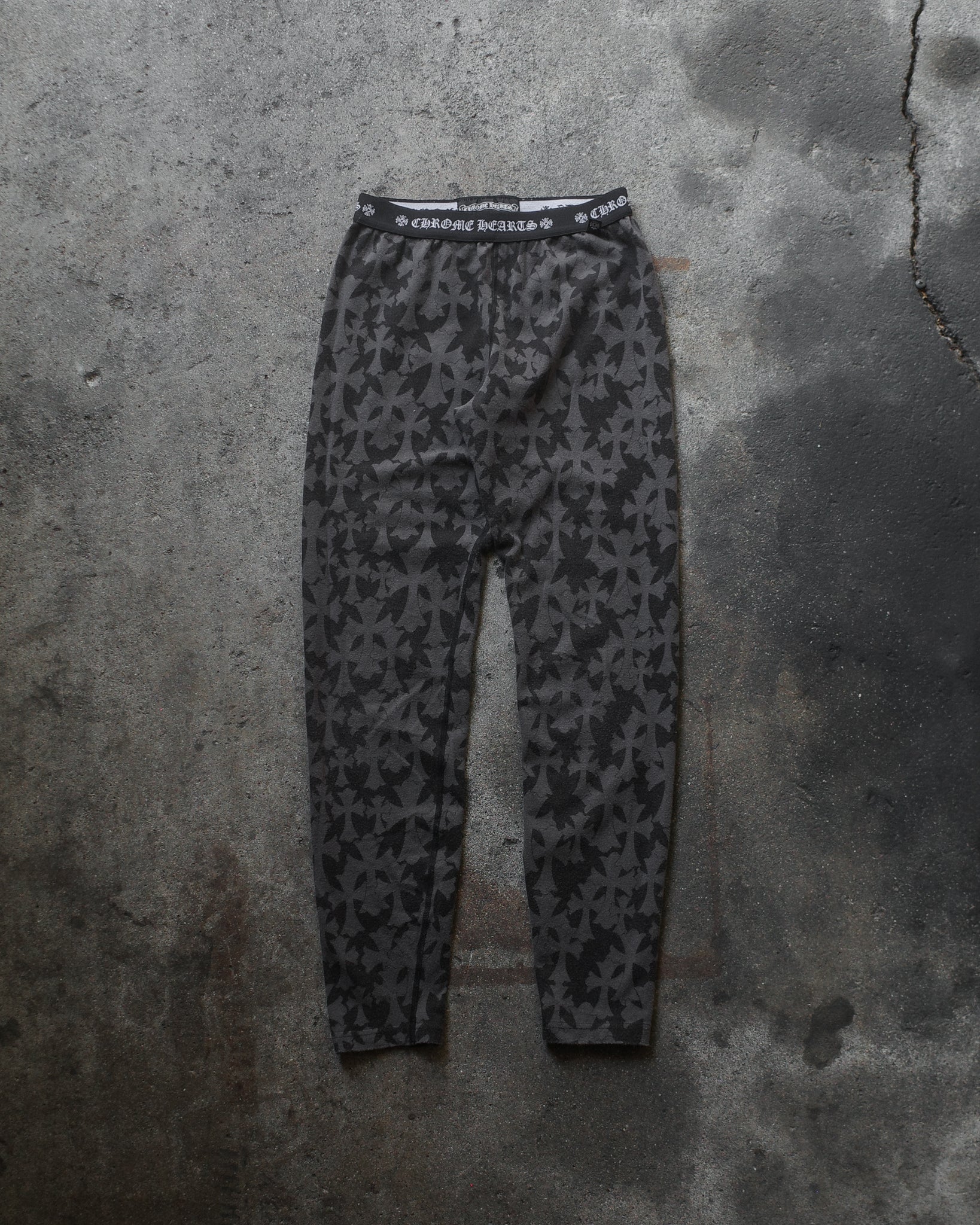Chrome Hearts Cemetery Cross Leggings