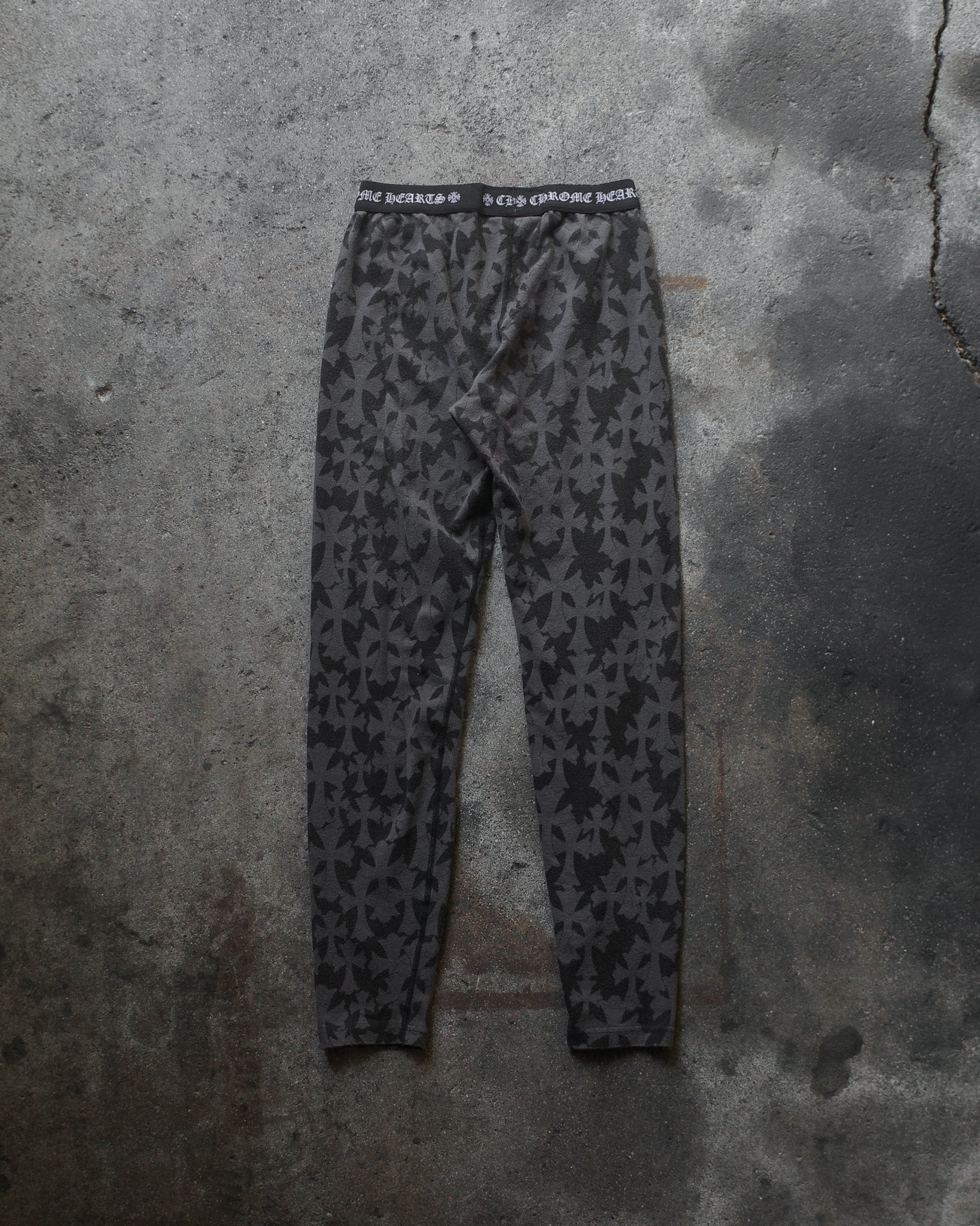 Chrome Hearts Cemetery Cross Leggings