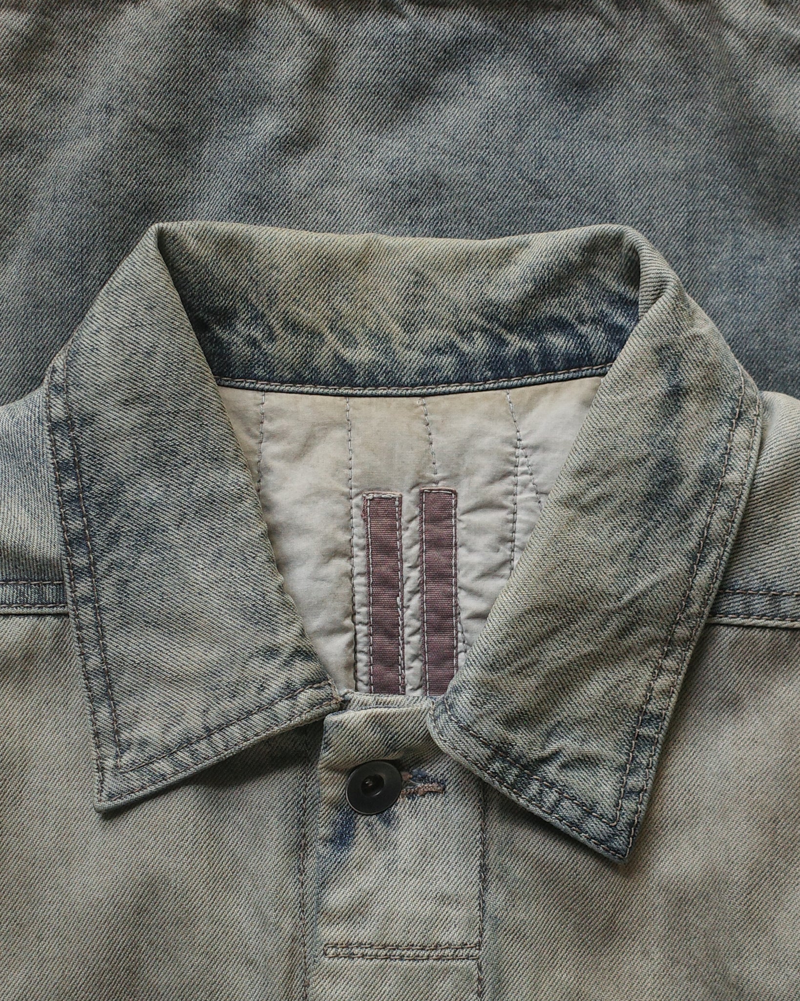 Rick Owens FW15 Padded Trucker Jacket