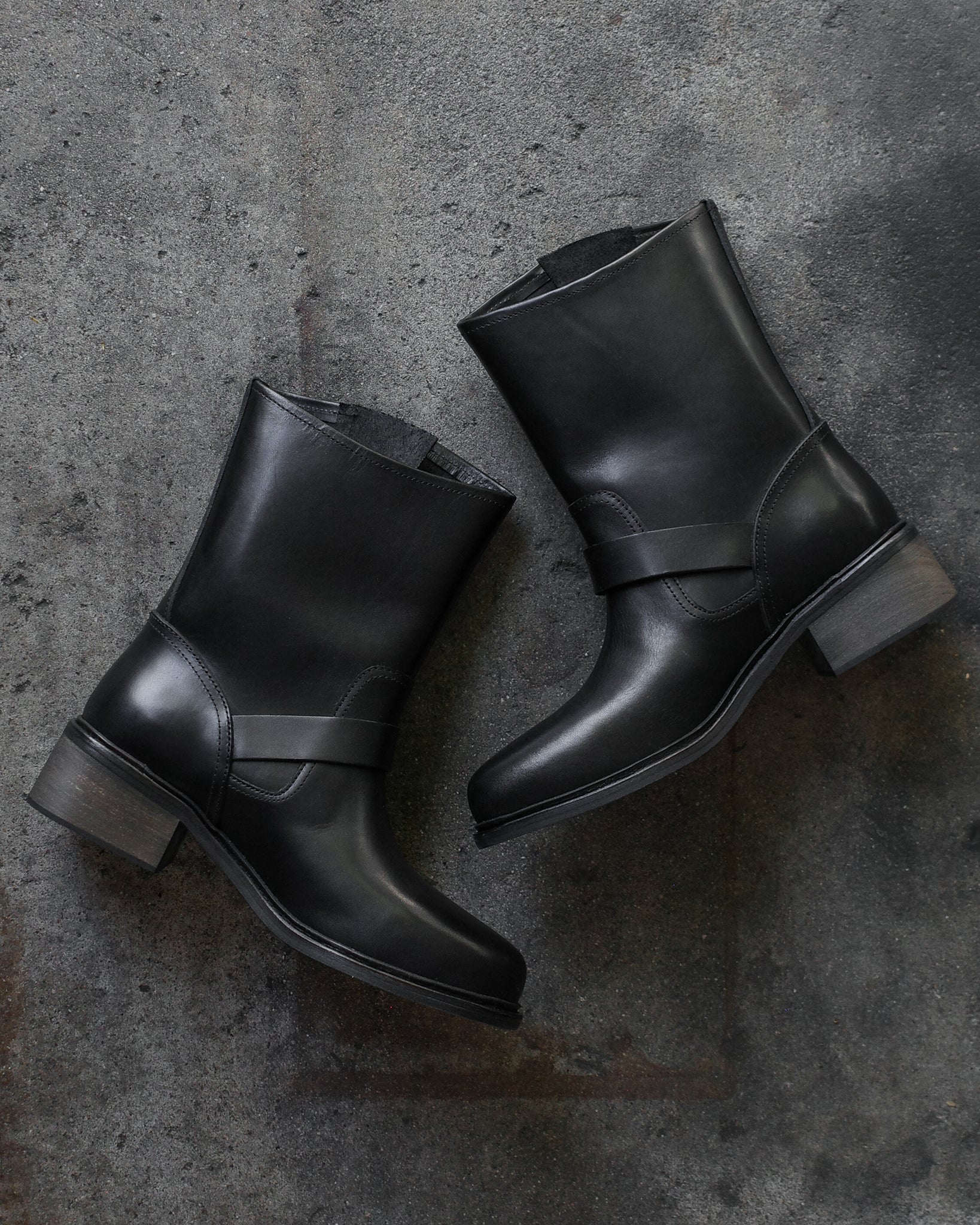 Enfants Riches Déprimés Rose Buckle Engineer Boots – BLINDATE INC