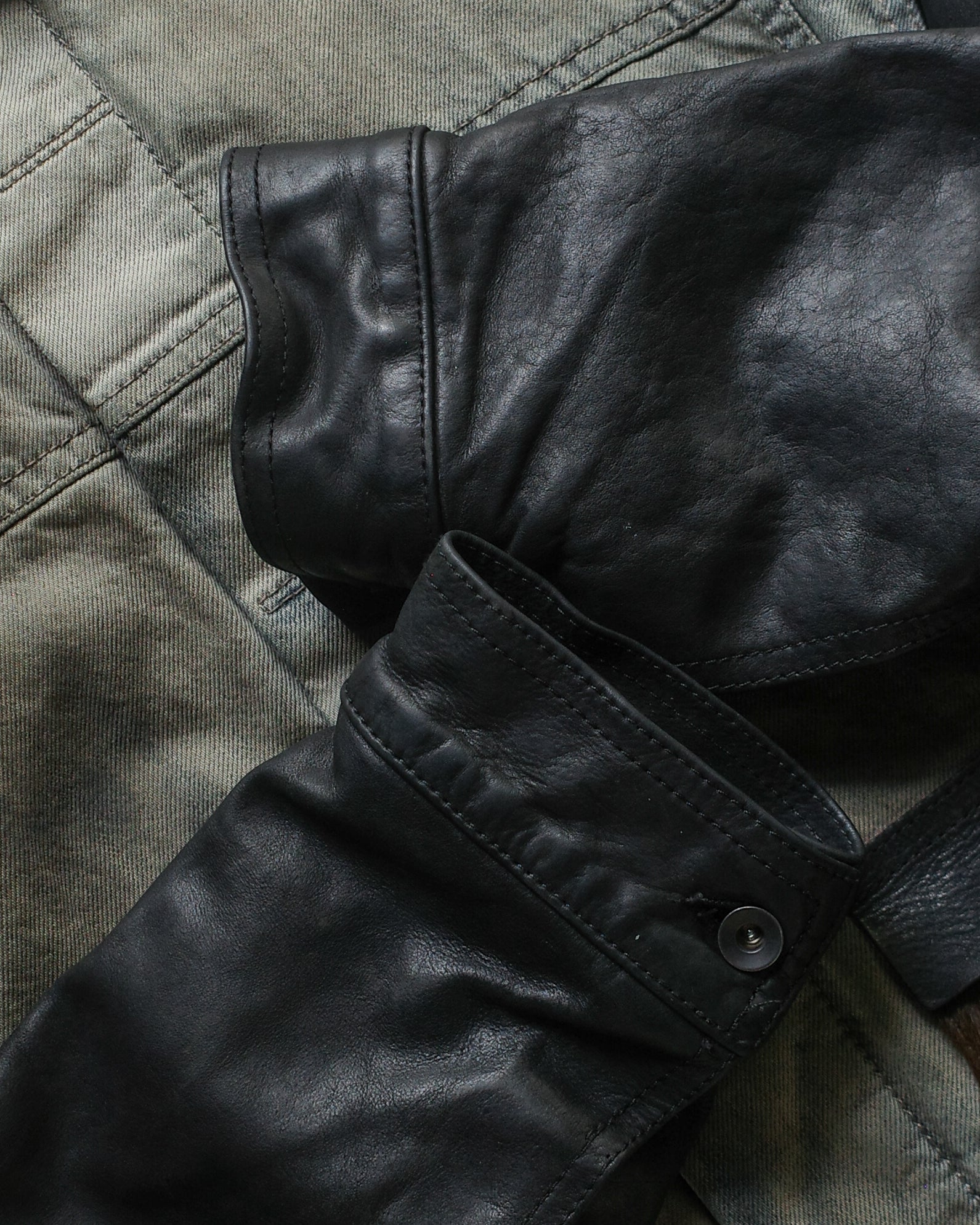 Rick Owens FW15 Padded Trucker Jacket