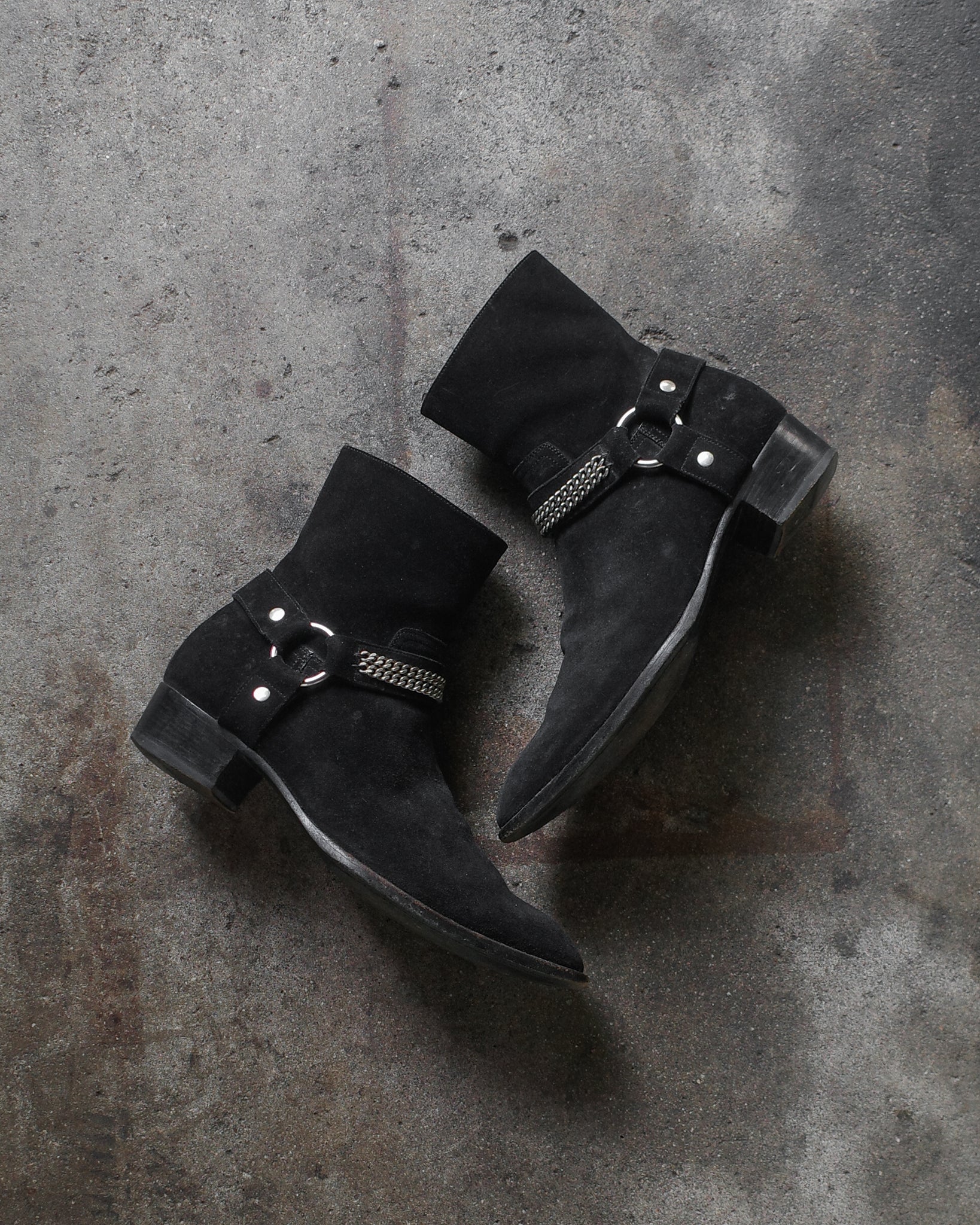 Saint Laurent Paris FW13 Suede Chain Wyatts