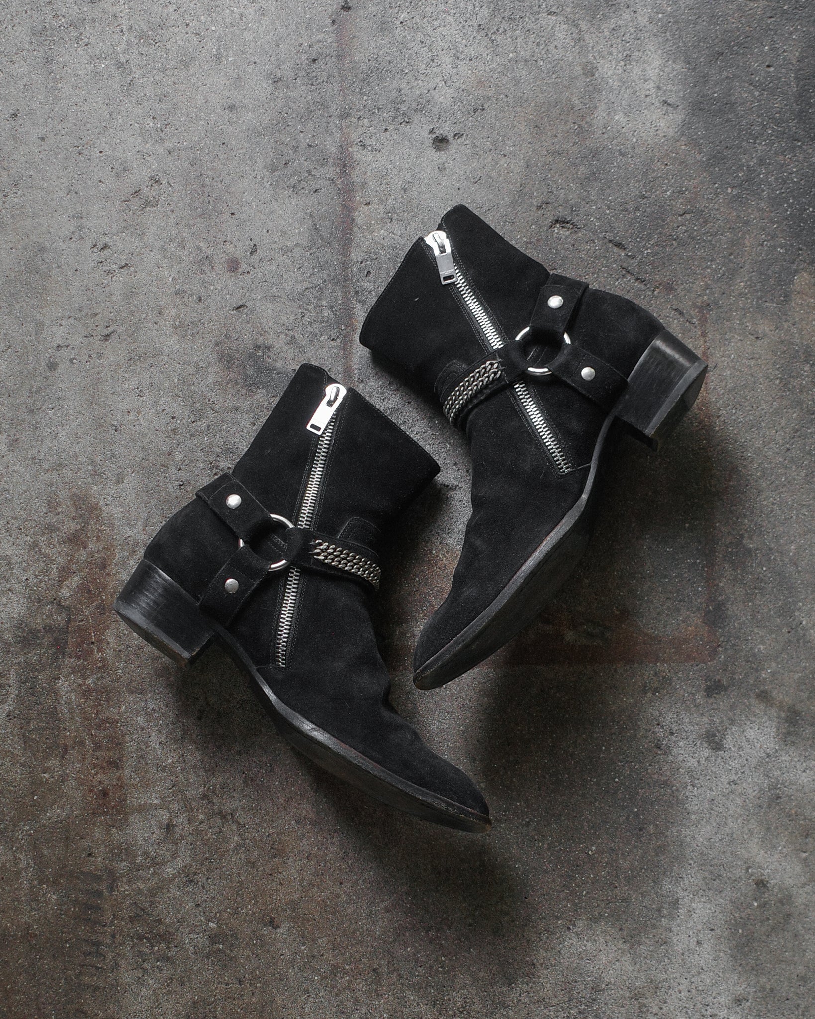 Saint Laurent Paris FW13 Suede Chain Wyatts