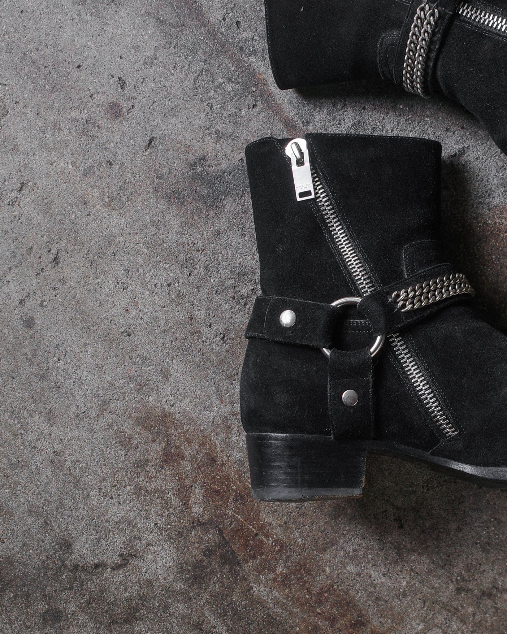 Saint Laurent Paris FW13 Suede Chain Wyatts