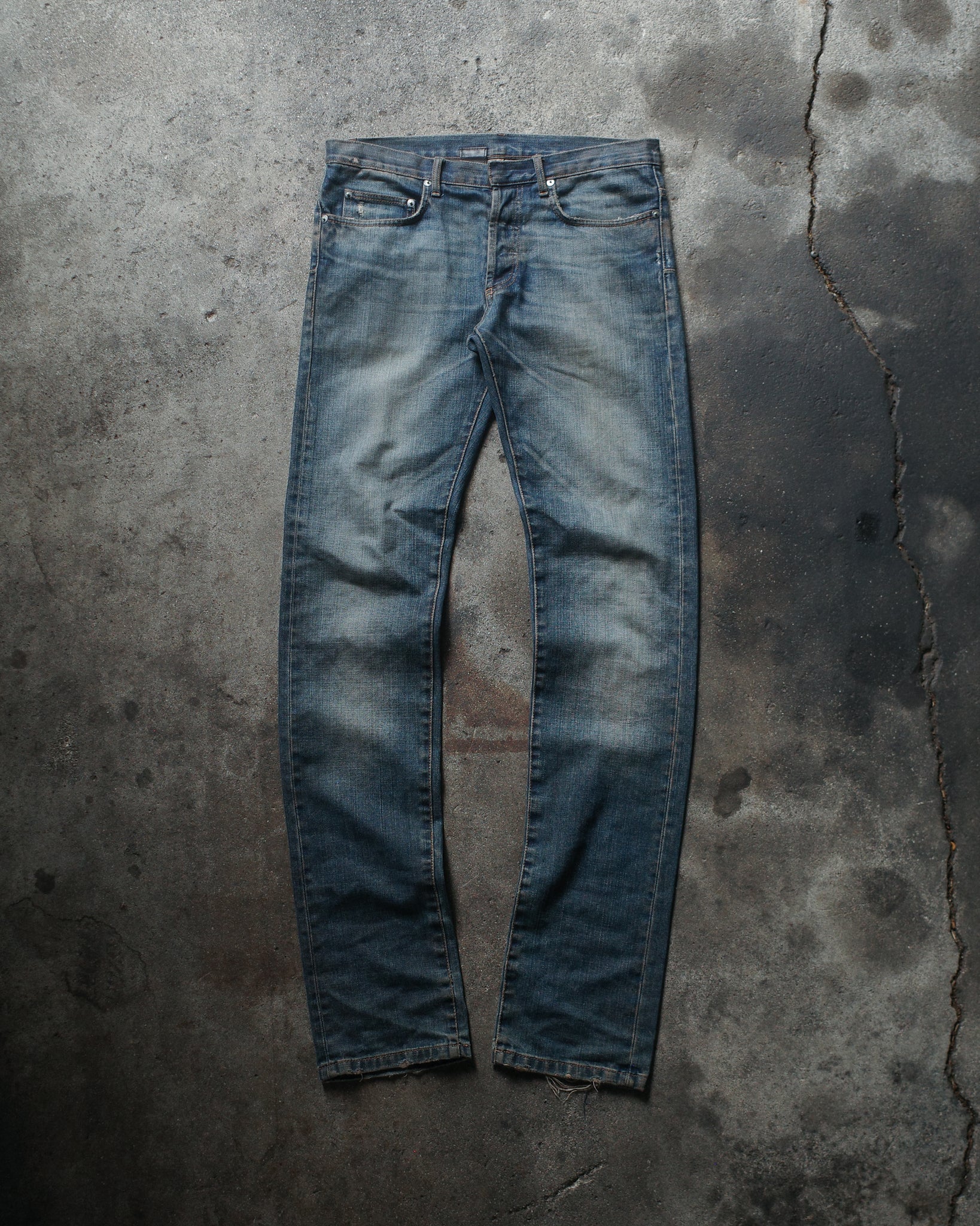 Dior Homme AW04 Rust Denim