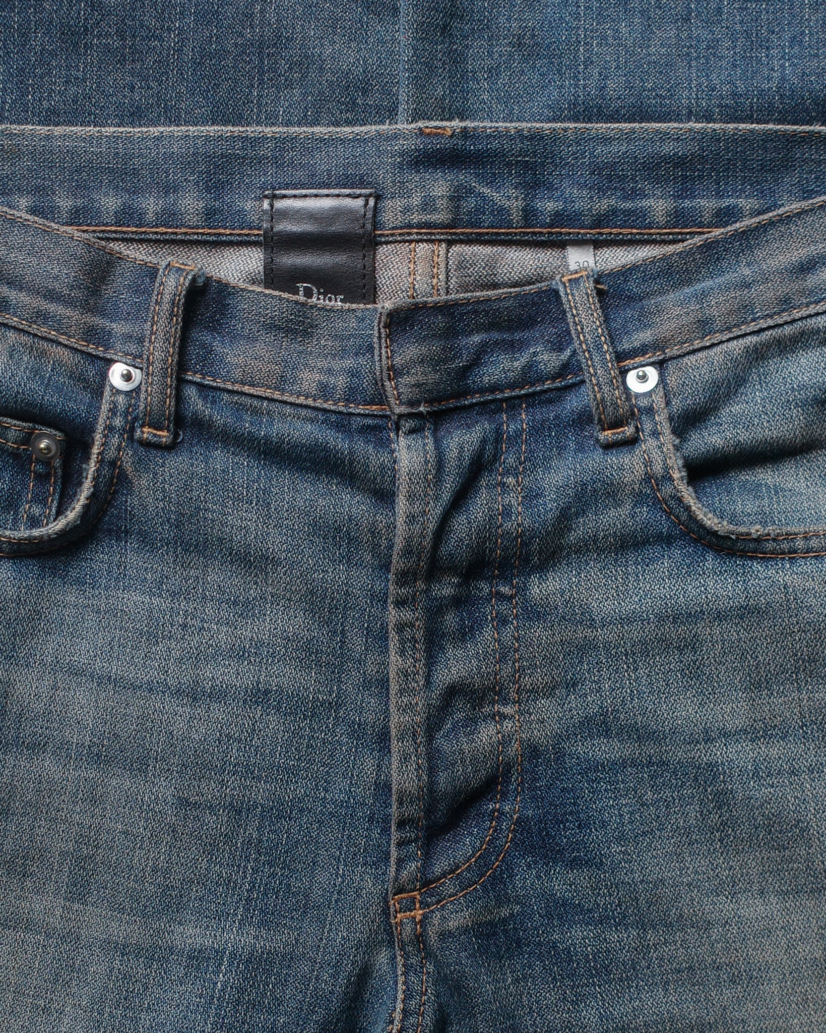 Dior Homme AW04 Rust Denim