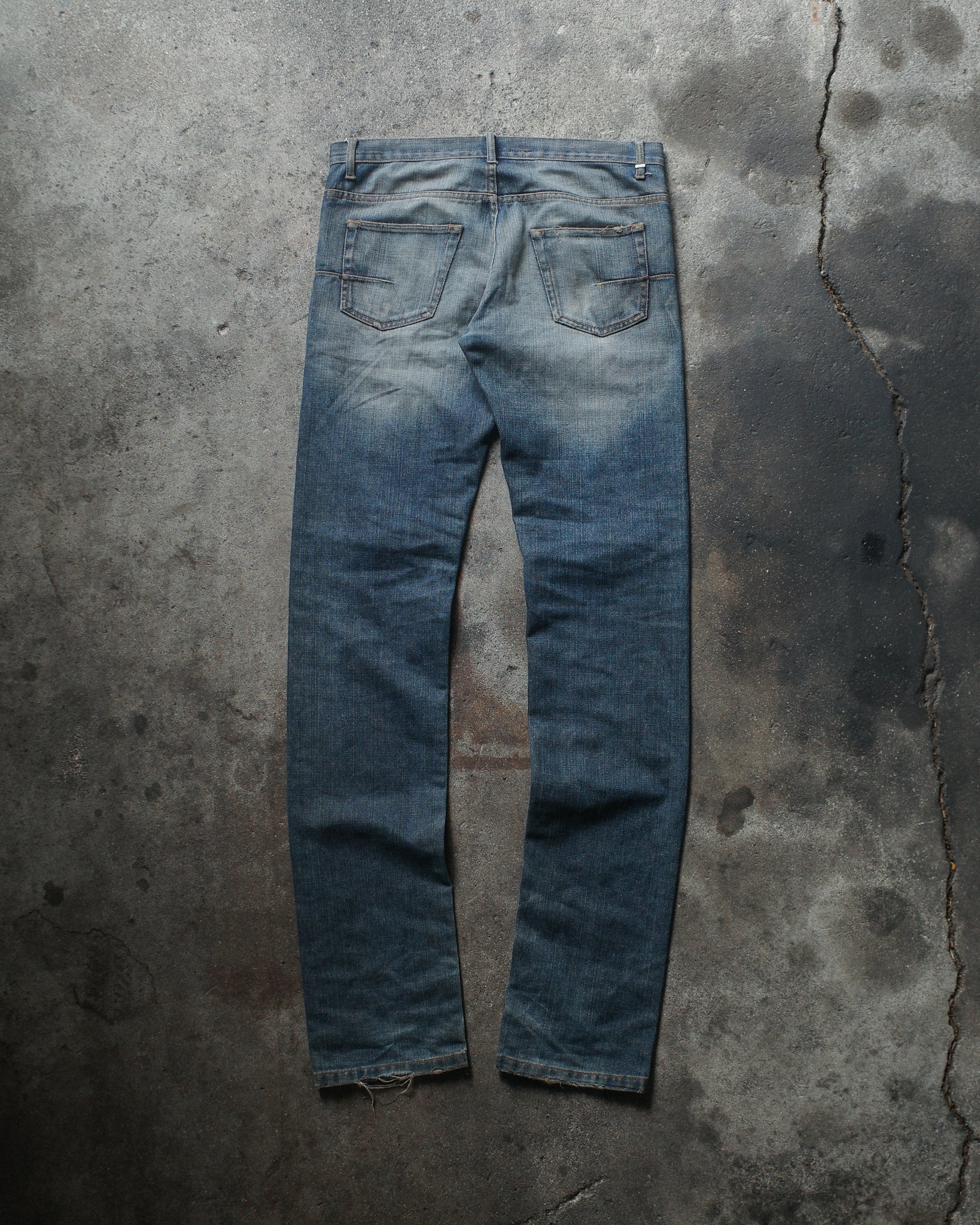 Dior Homme AW04 Rust Denim