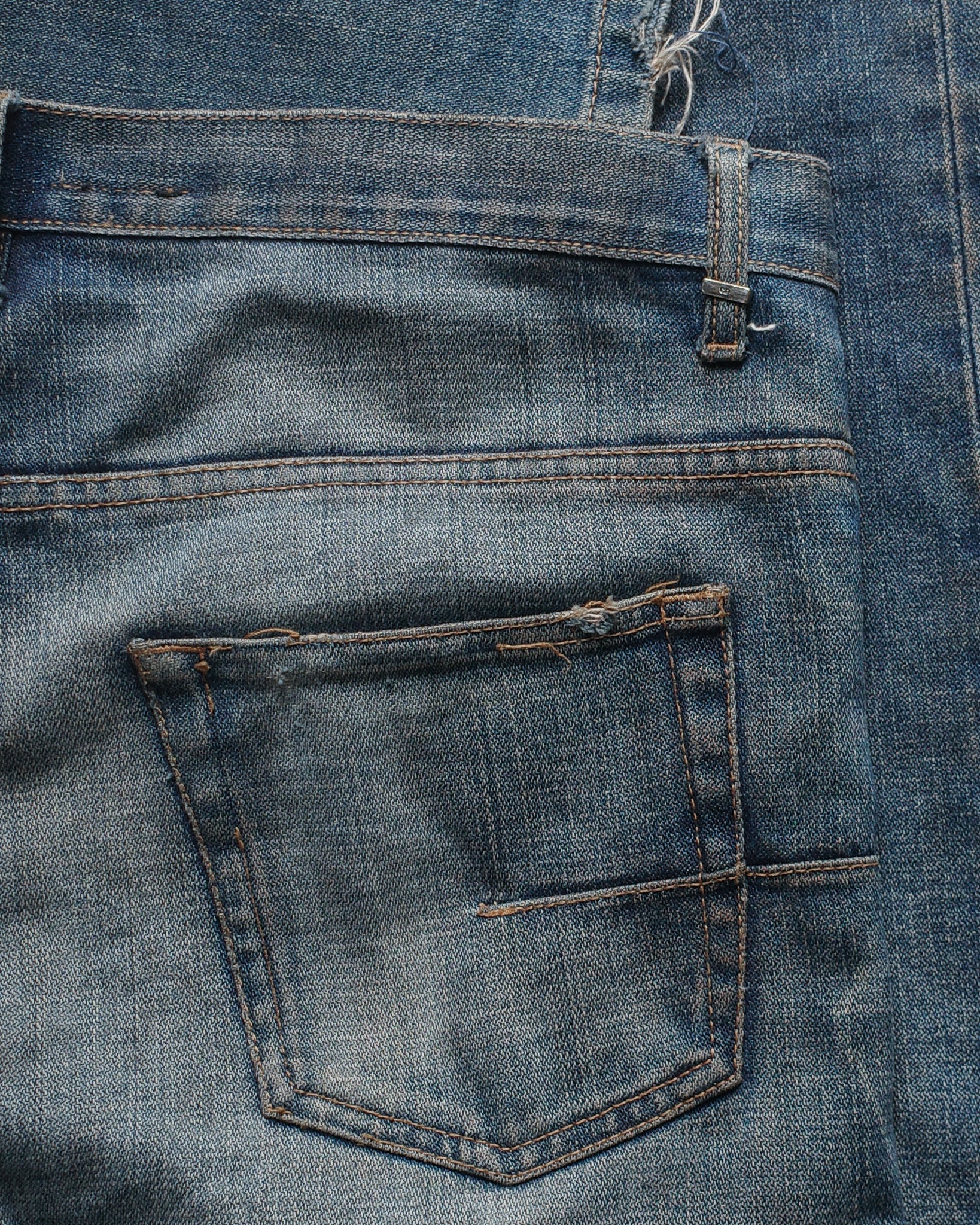 Dior Homme AW04 Rust Denim
