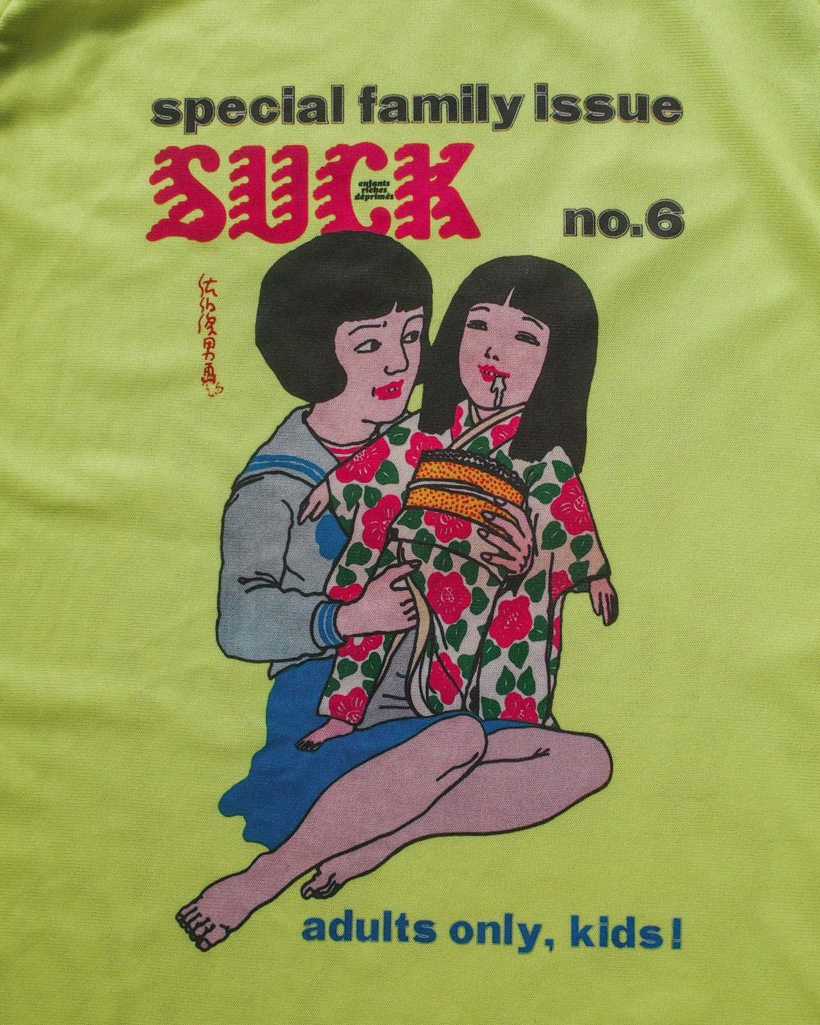 Enfants Riches "Suck" Mesh Top