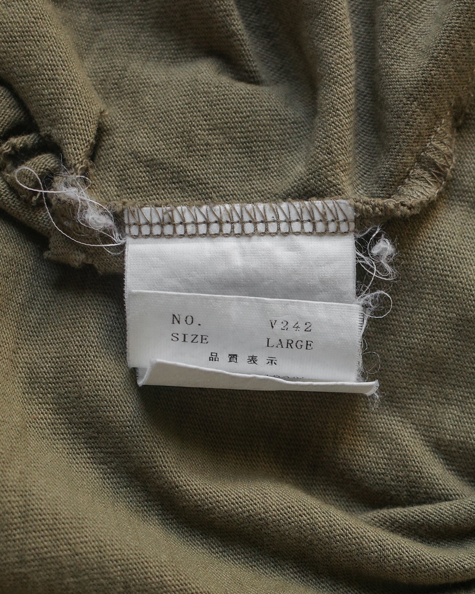 Undercover SS03 Distressed Camo Long Sleeve