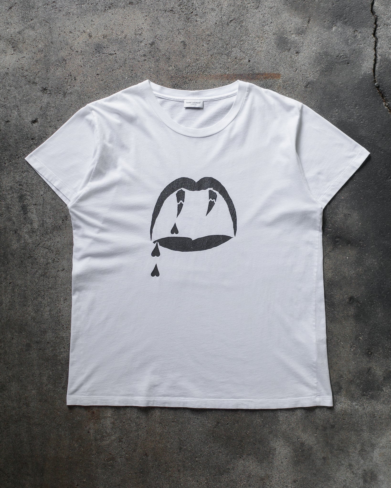 Saint Laurent Paris 2013 Blood Luster Tee – BLINDATE INC