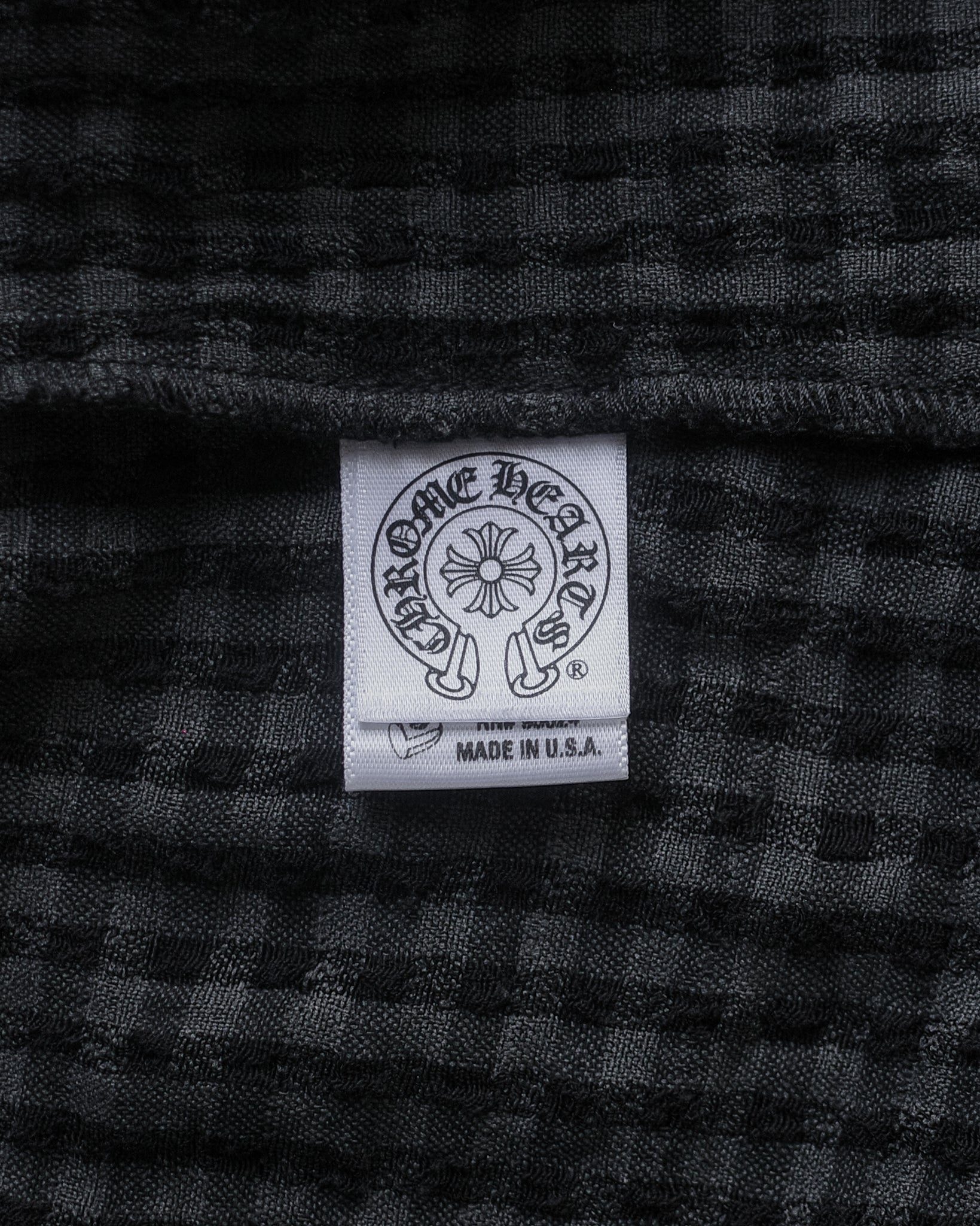 Chrome Hearts Leather Patch Flannel