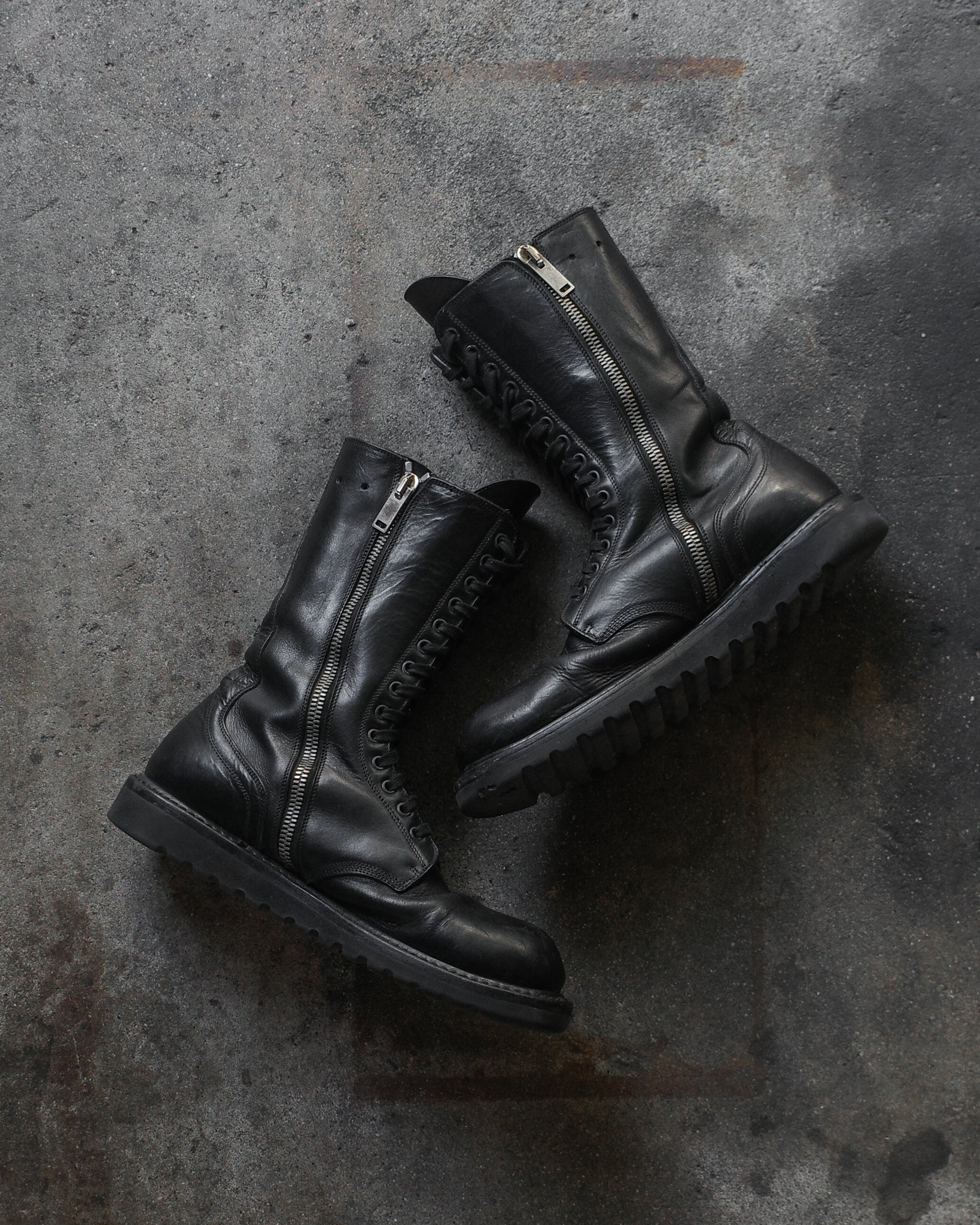 Rick Owens FW13 Combat Boots
