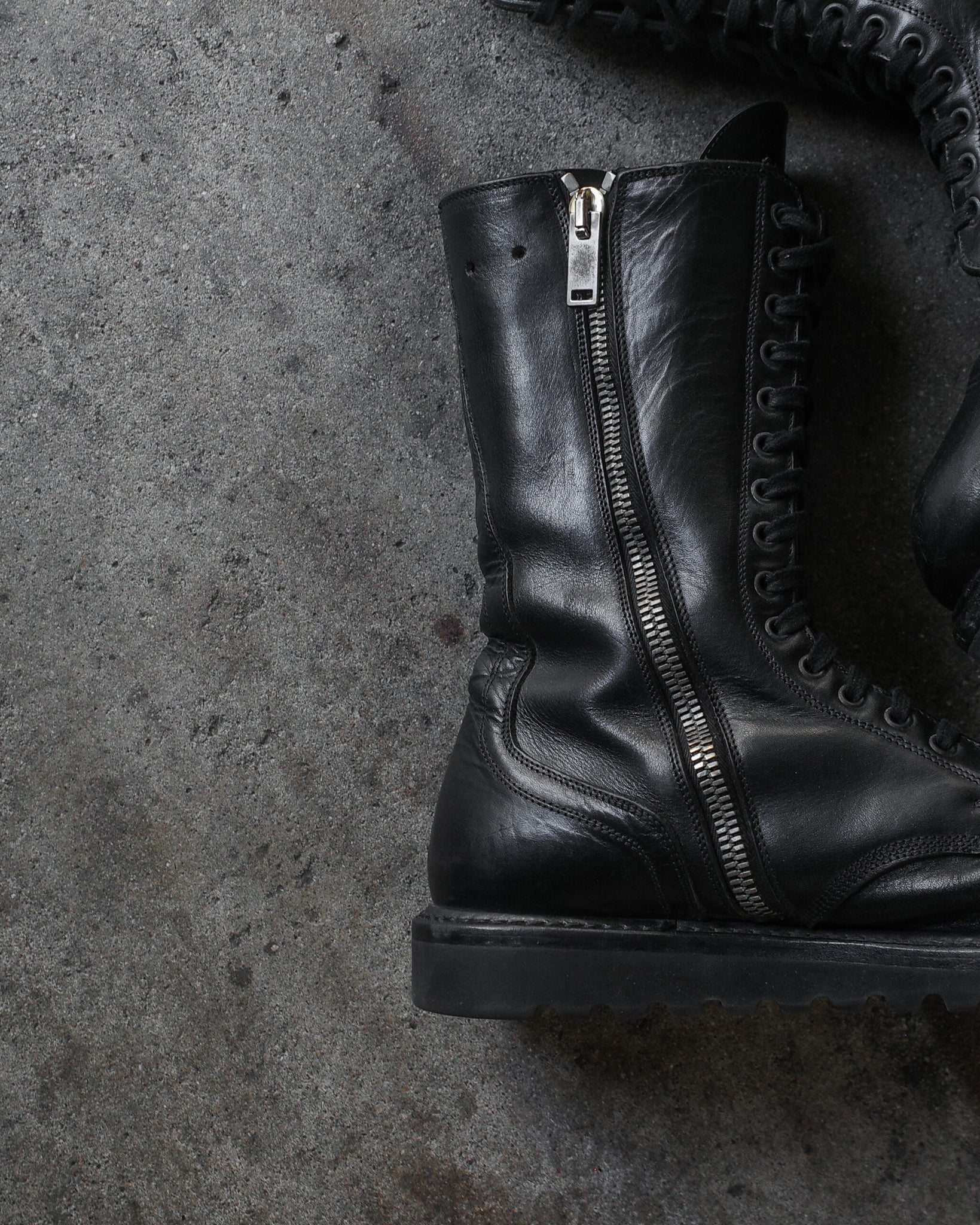 Rick Owens FW13 Combat Boots