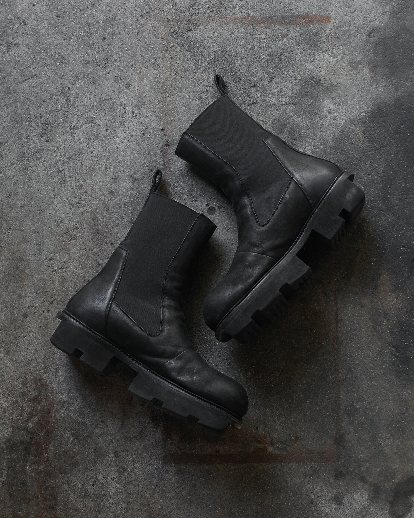 Rick Owens FW20 Megatooth Bozo Boots