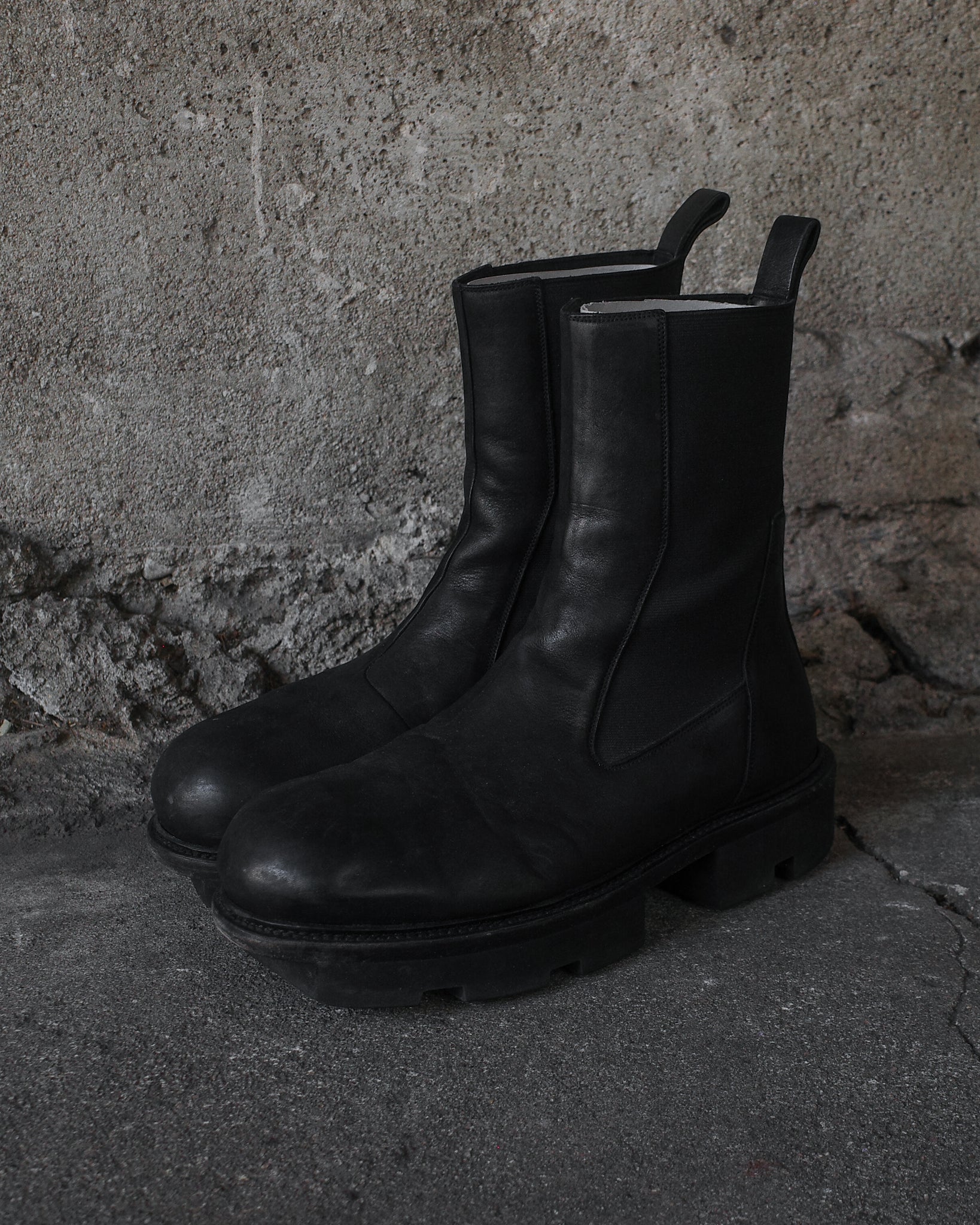Rick Owens FW20 Megatooth Bozo Boots