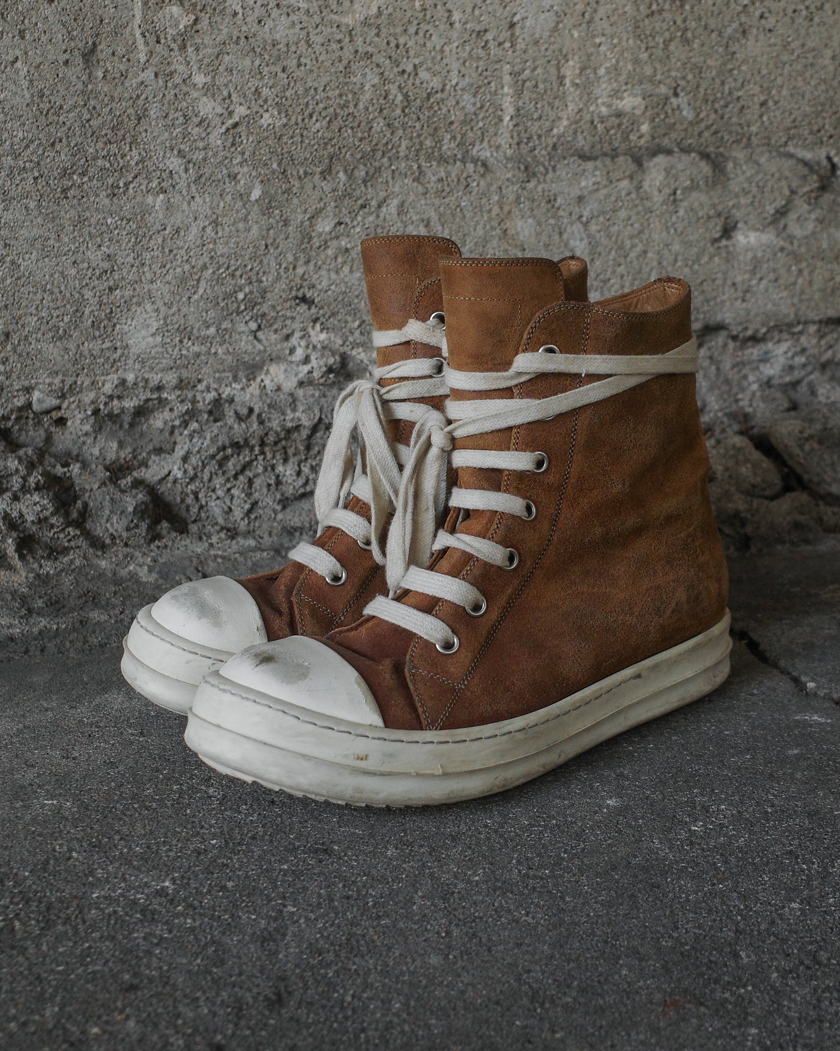 Rick Owens SS15 Suede Ramones