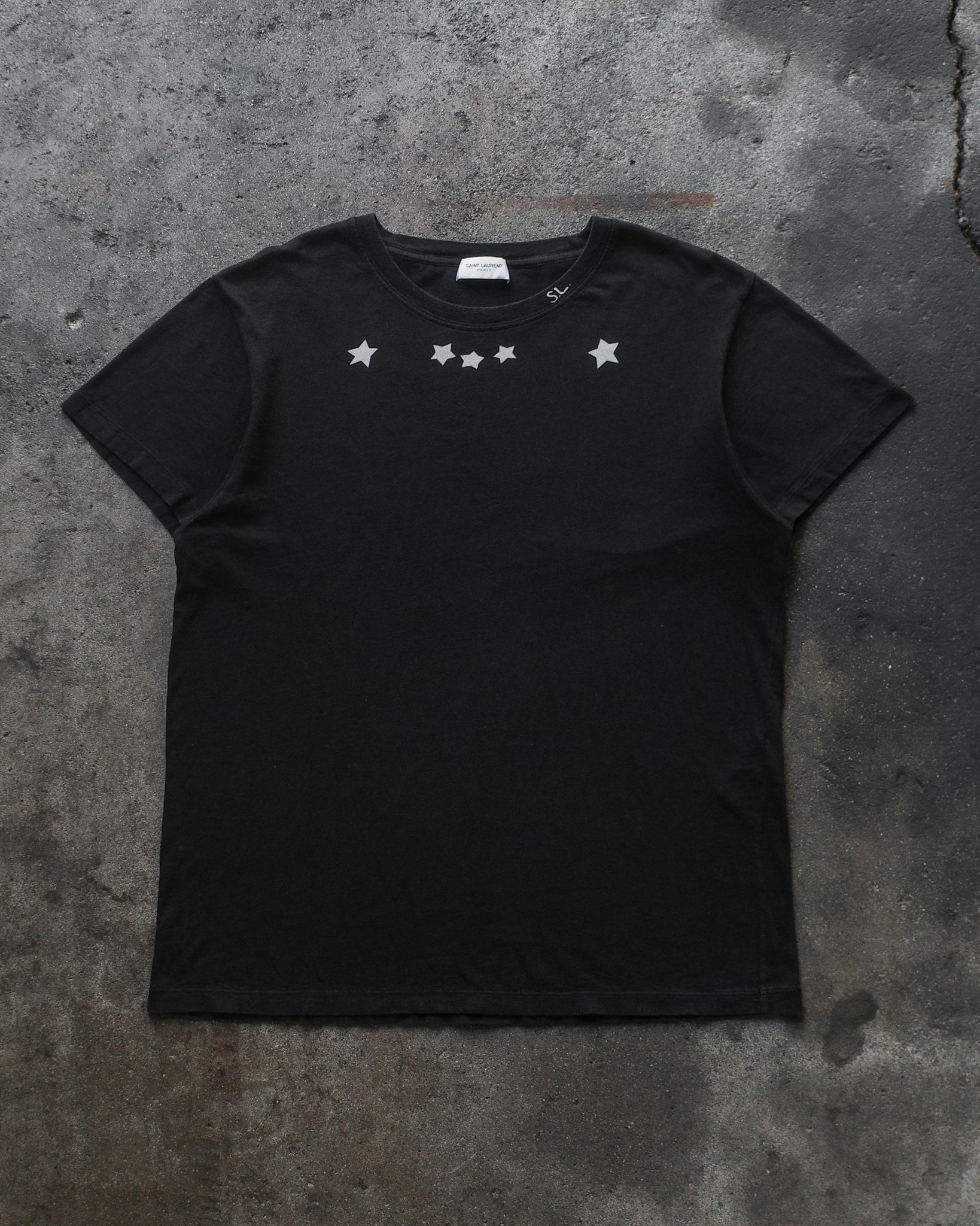 Saint Laurent Paris SS16 Star Tee