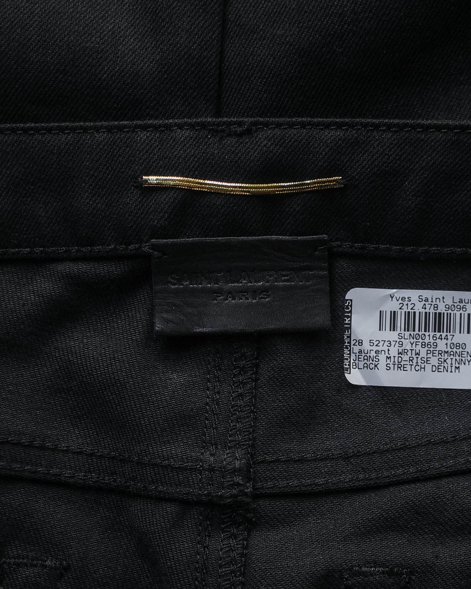 Saint Laurent Paris FW19 Sample Denim