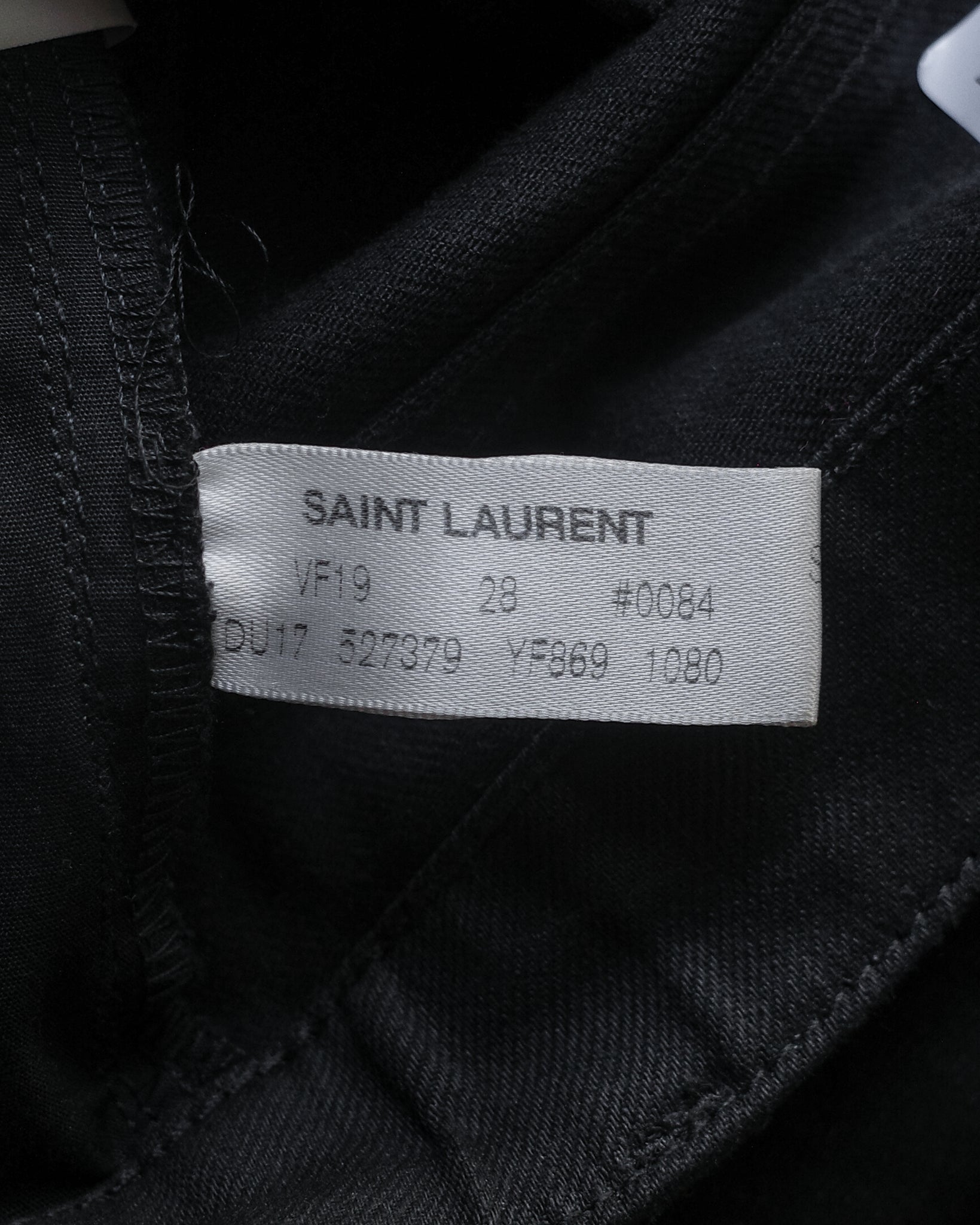 Saint Laurent Paris FW19 Sample Denim
