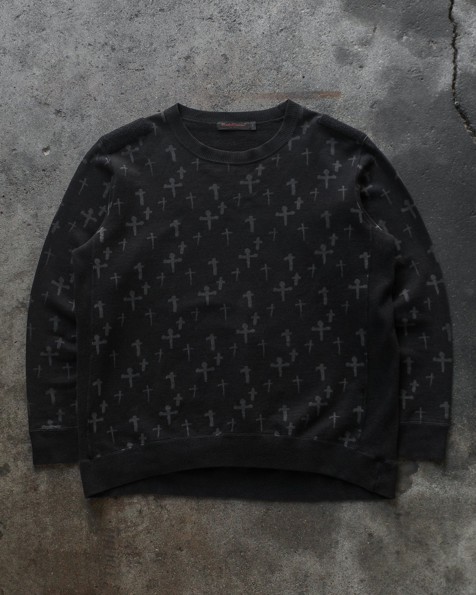 Undercover AW02 Crosses Sweatshirt