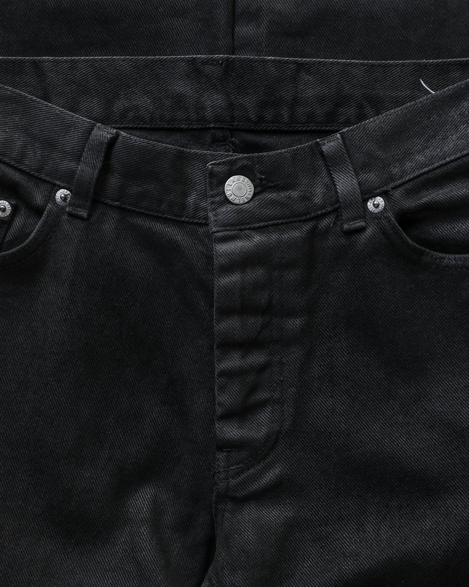 Helmut Lang 1998 Waxed Denim