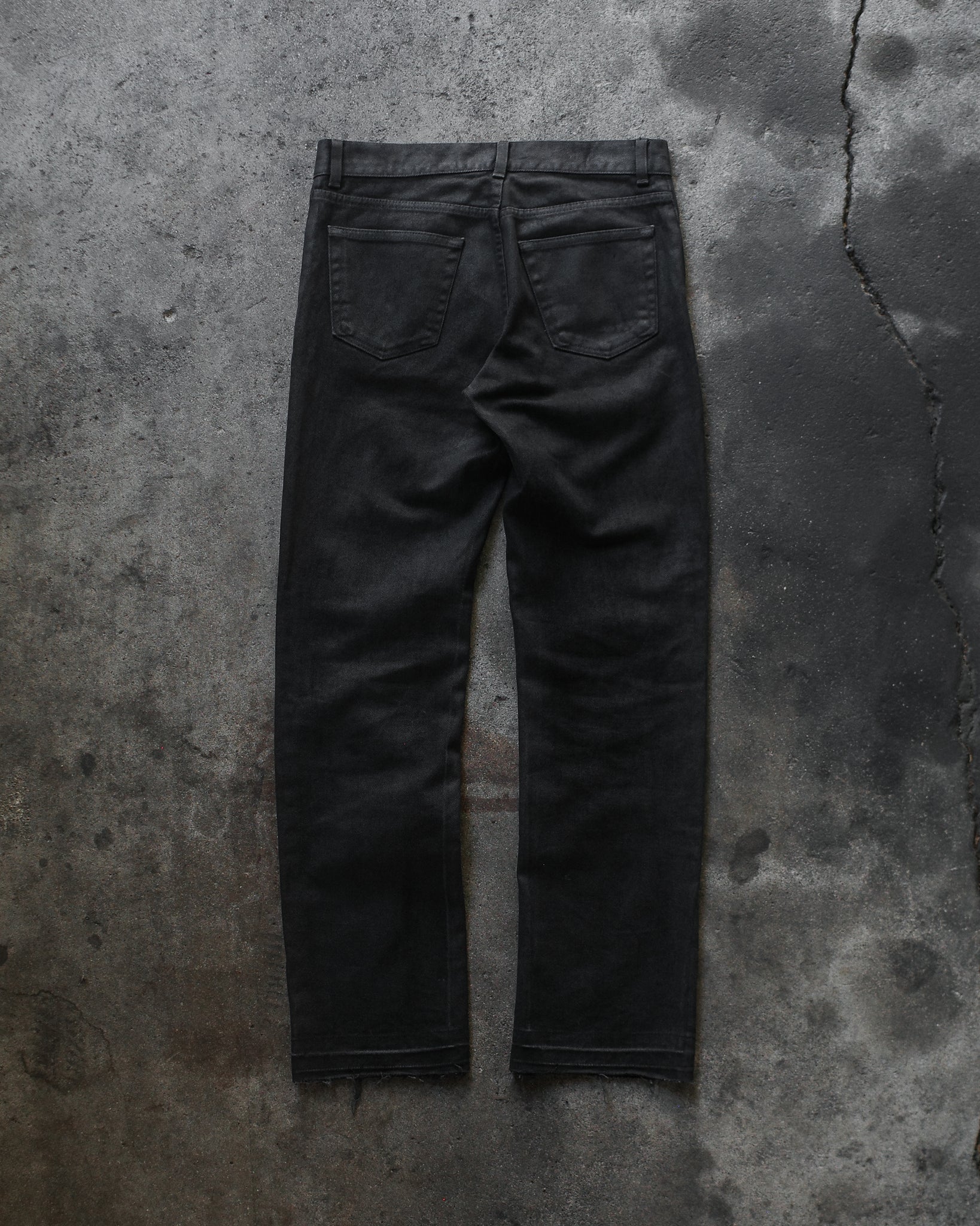 Helmut Lang 1998 Waxed Denim