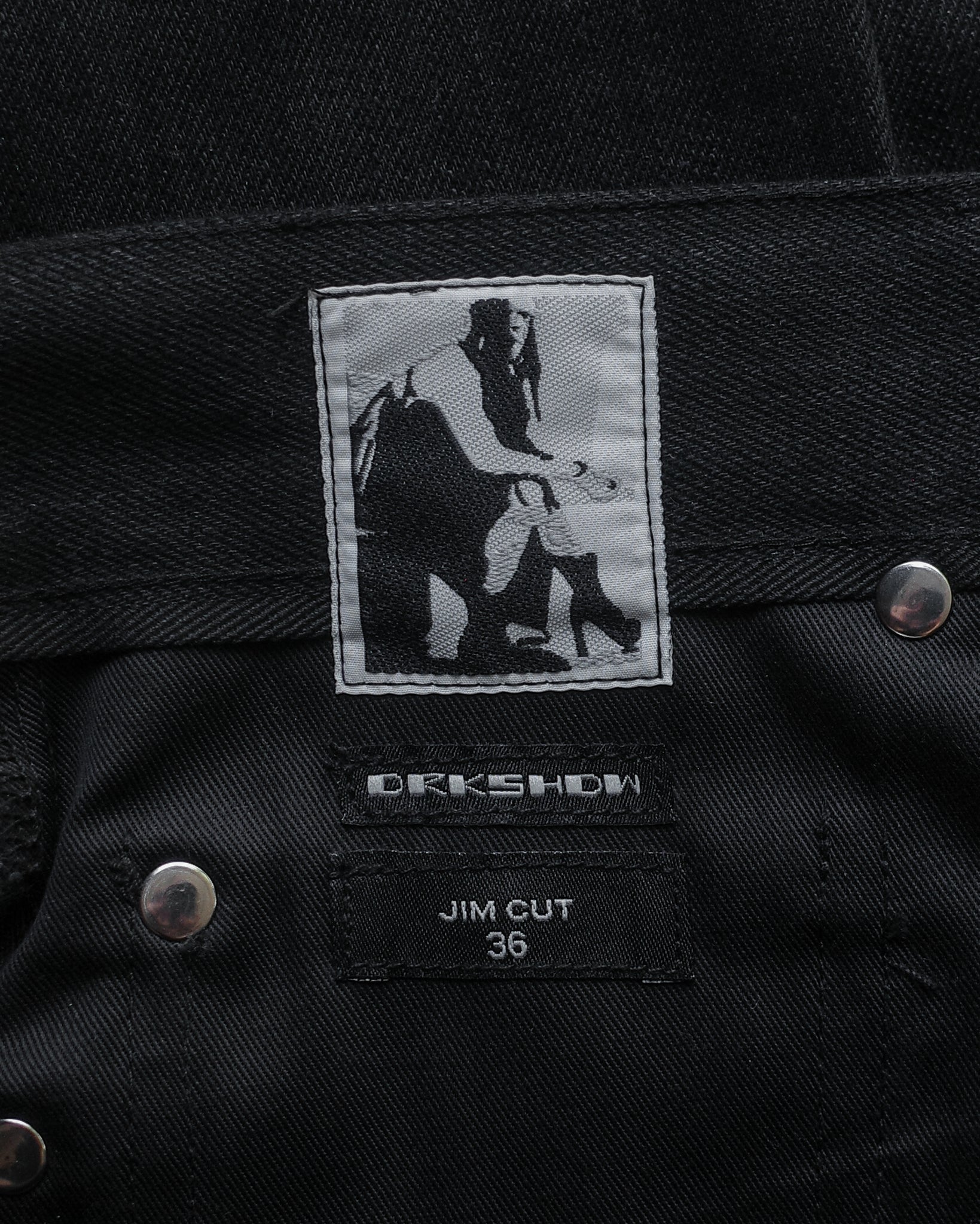 Rick Owens Jim Cut Denim