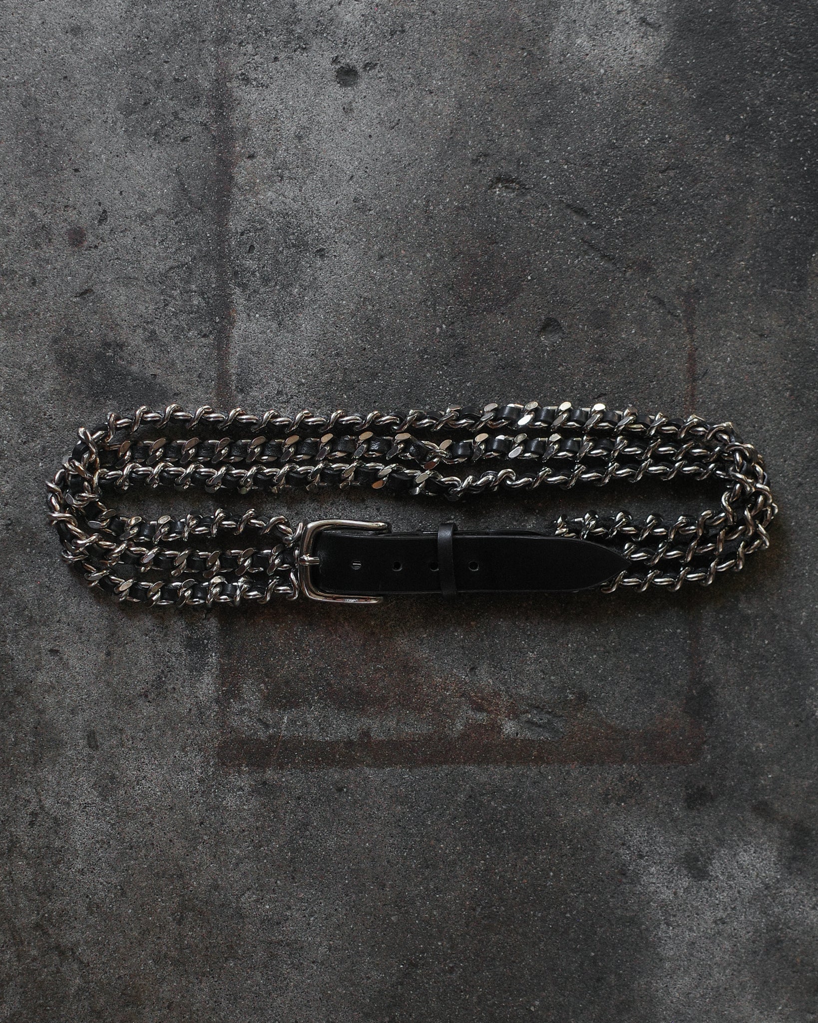 Balmain AW09 Triple Chain Belt