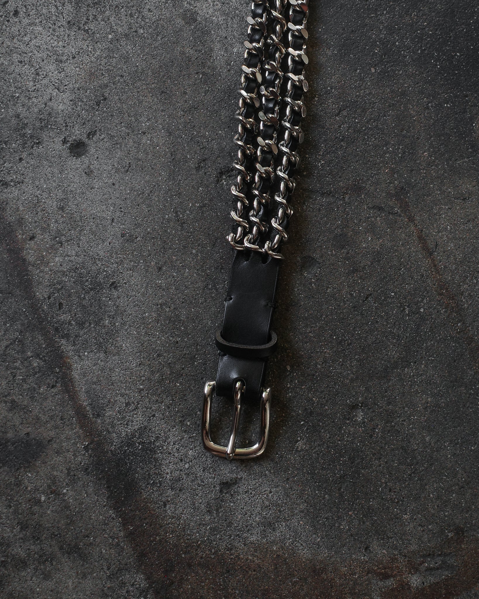 Balmain AW09 Triple Chain Belt