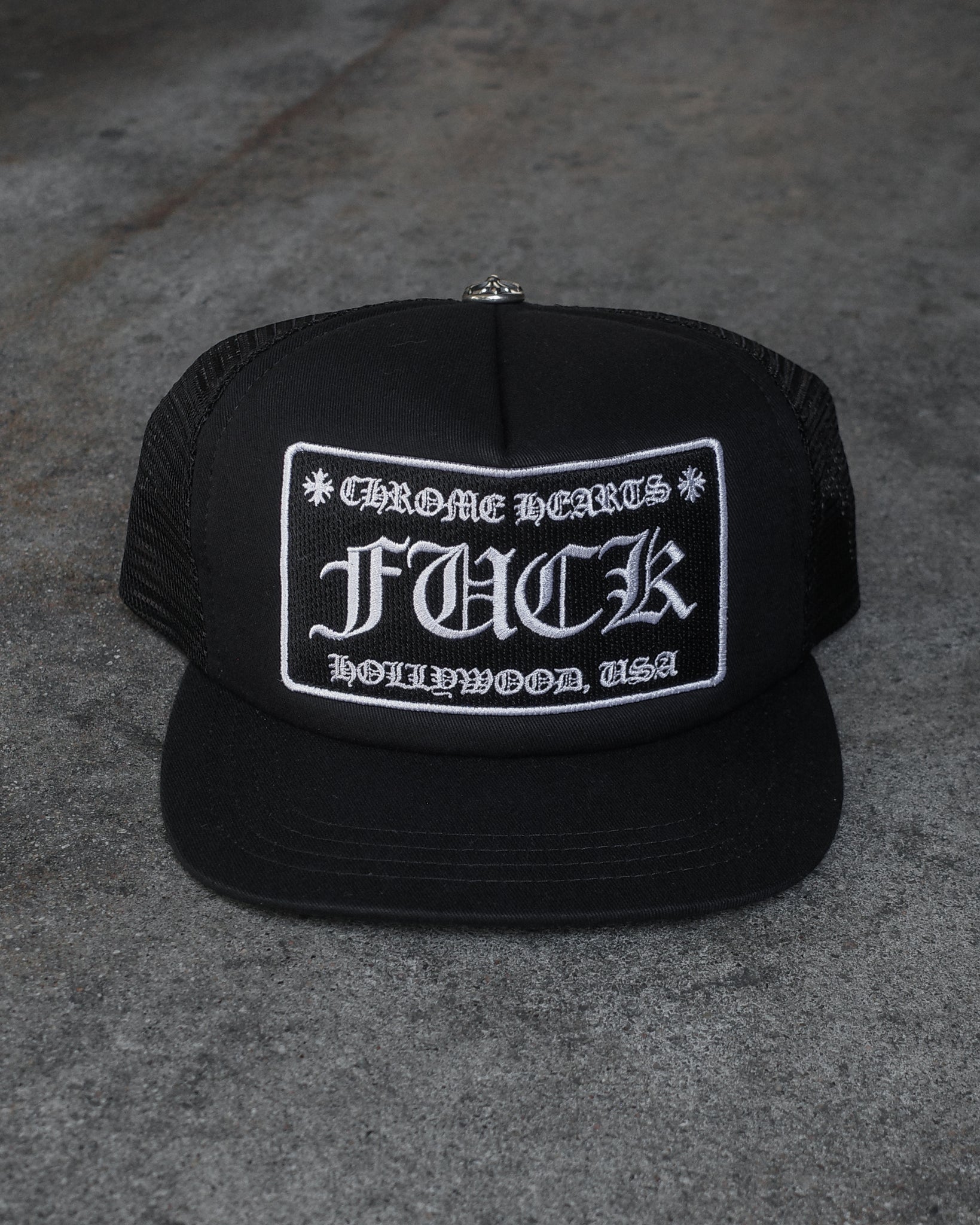 Chrome Hearts "FUCK" Trucker Hat