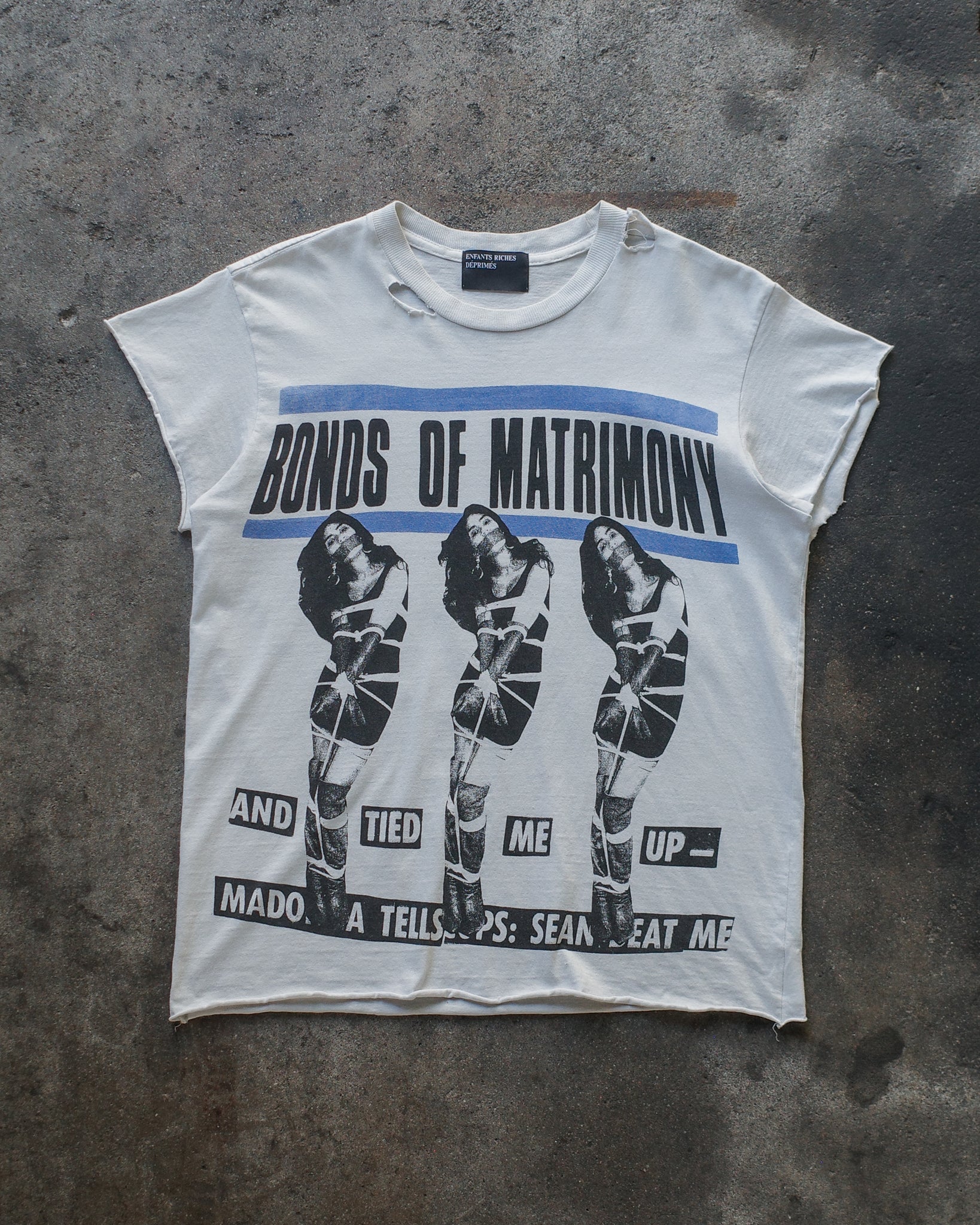 Enfants Riches Déprimés "Bonds of Matrimony" Madonna Tee