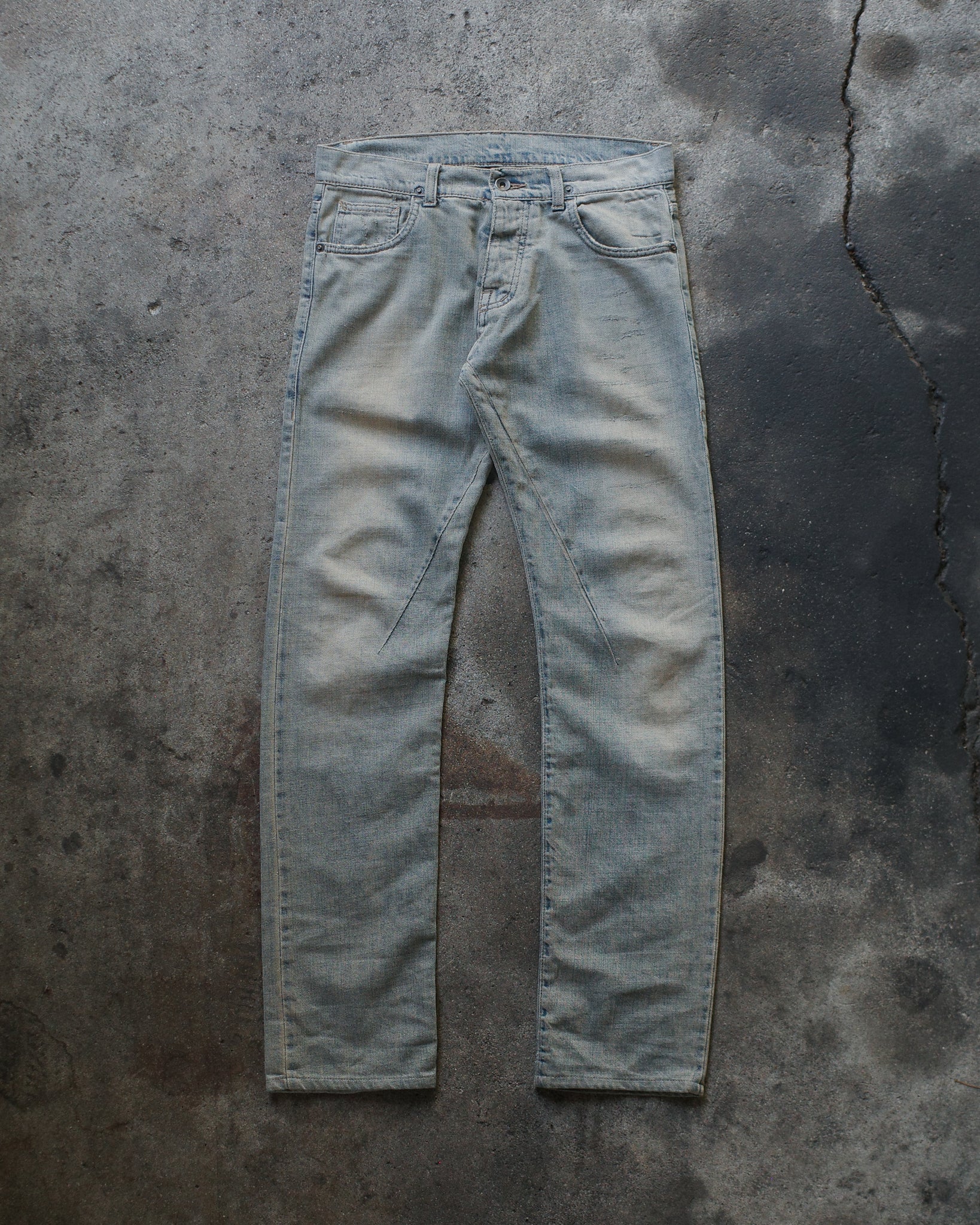 Rick Owens FW06 Detroit Cut Denim