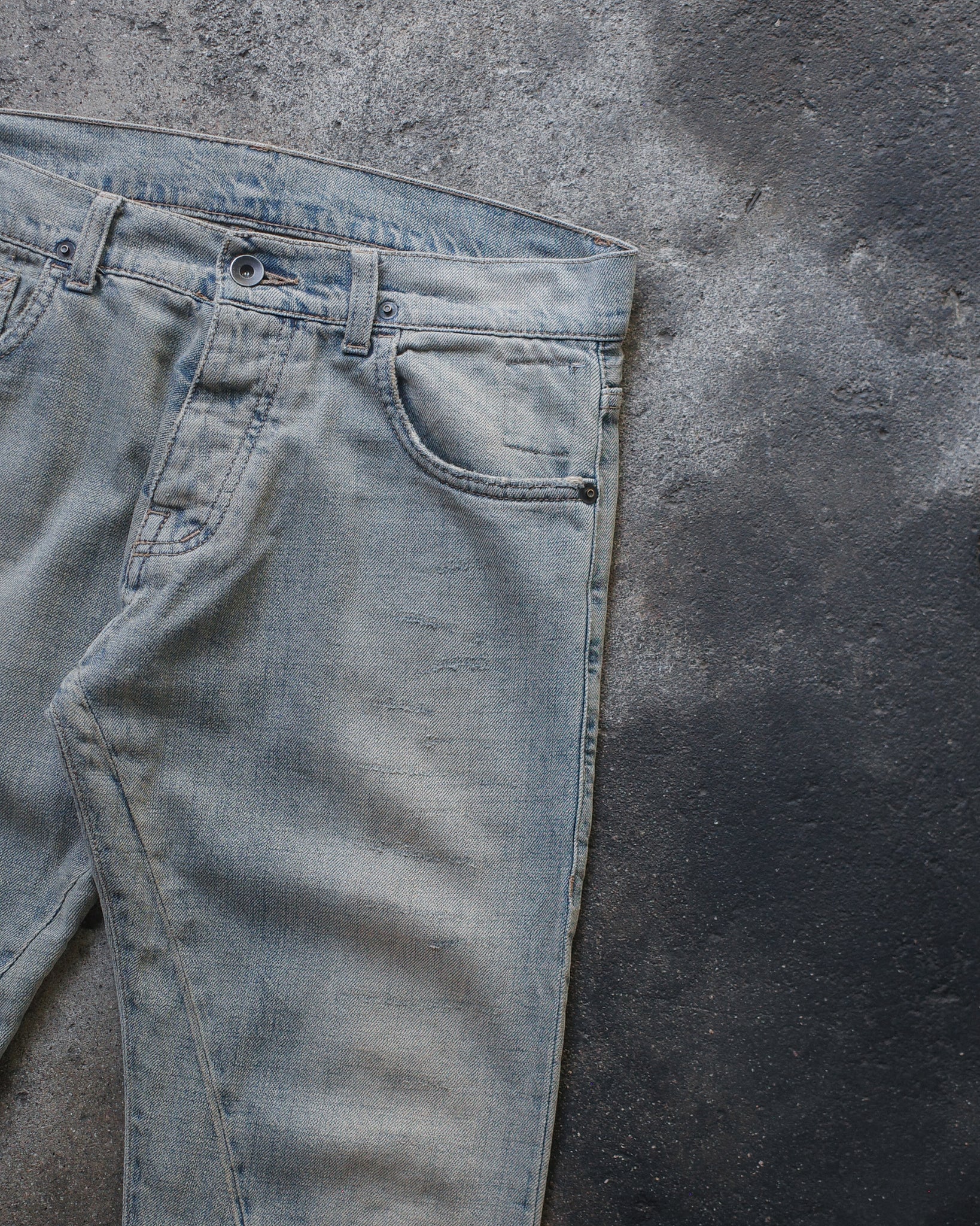 Rick Owens FW06 Detroit Cut Denim