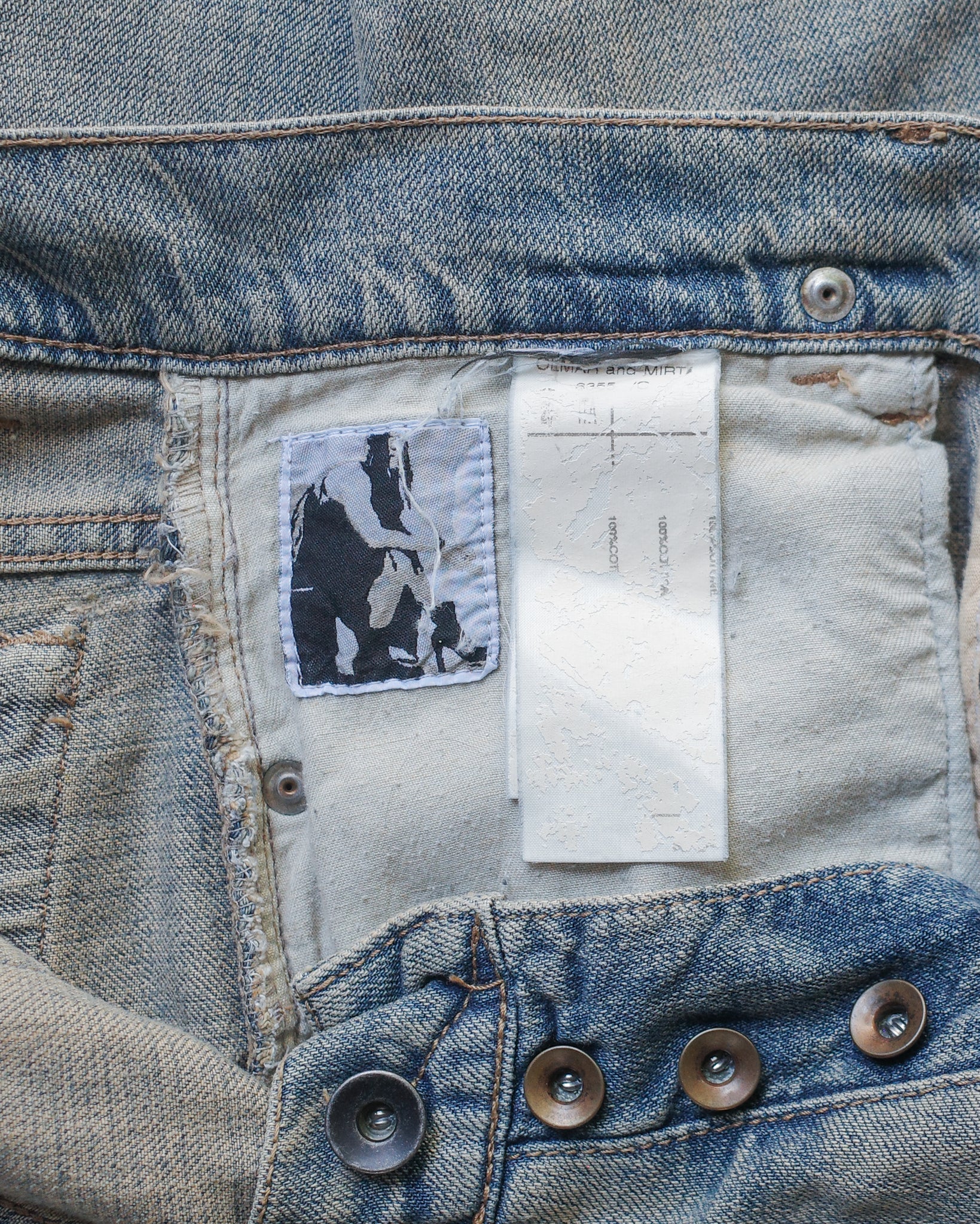 Rick Owens FW06 Detroit Cut Denim