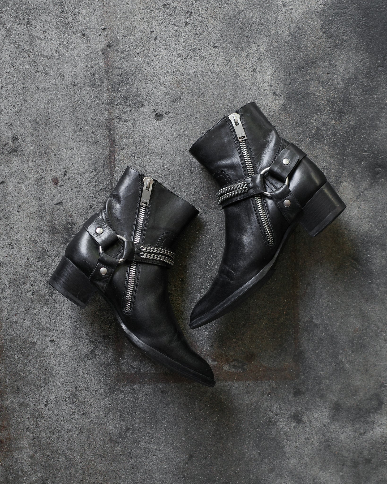 Saint Laurent Paris FW13 Chain Wyatt Boots – BLINDATE INC