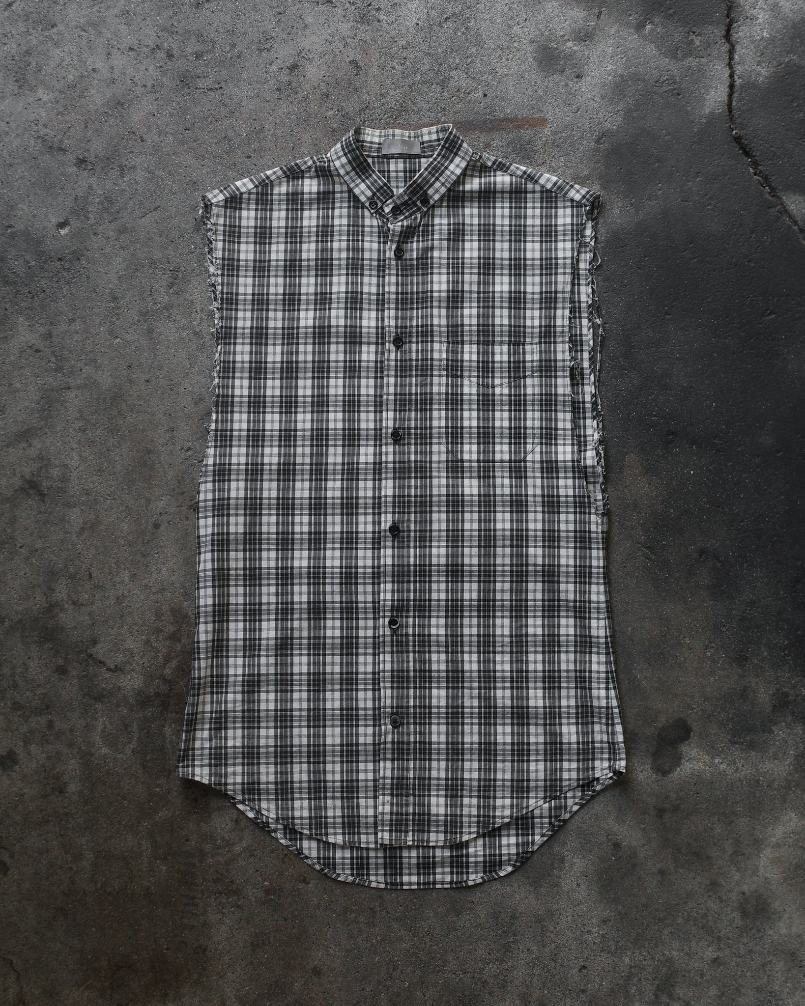 Dior Homme SS06 Sleeveless Flannel