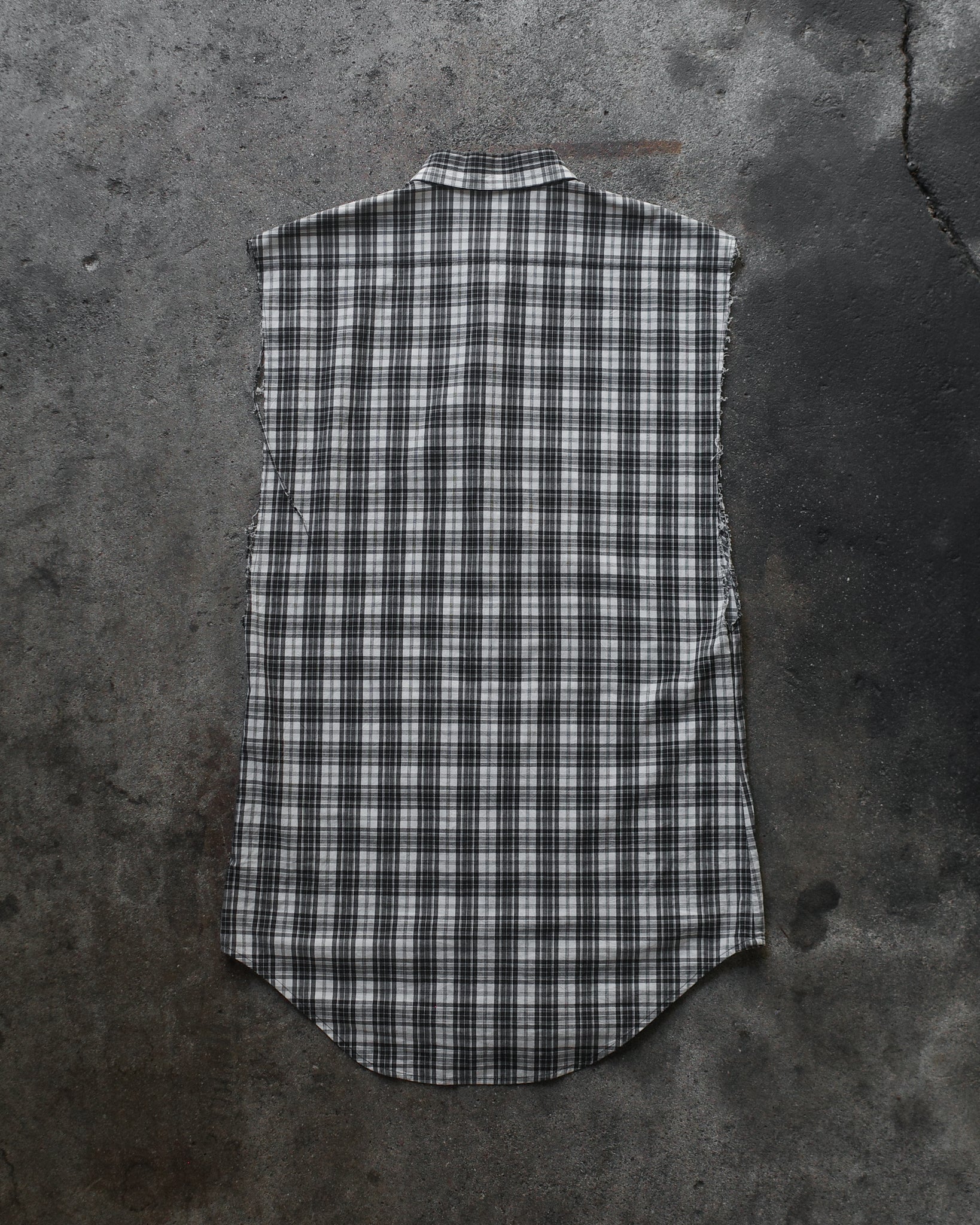 Dior Homme SS06 Sleeveless Flannel