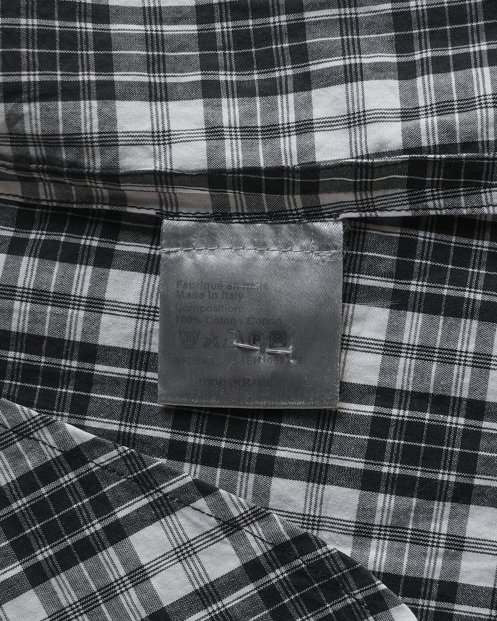 Dior Homme SS06 Sleeveless Flannel