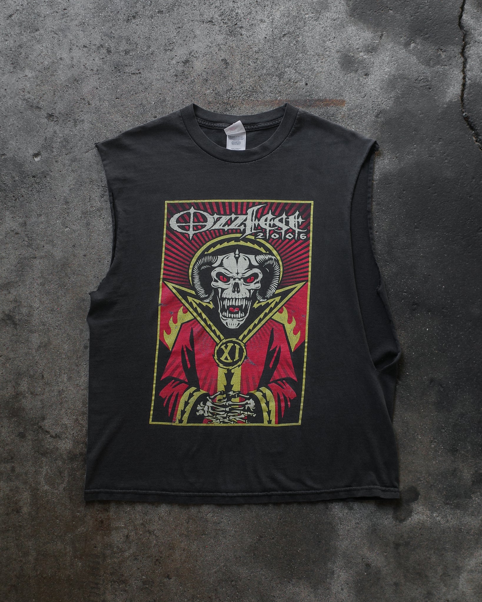 2006 OzzFest Faded Tank