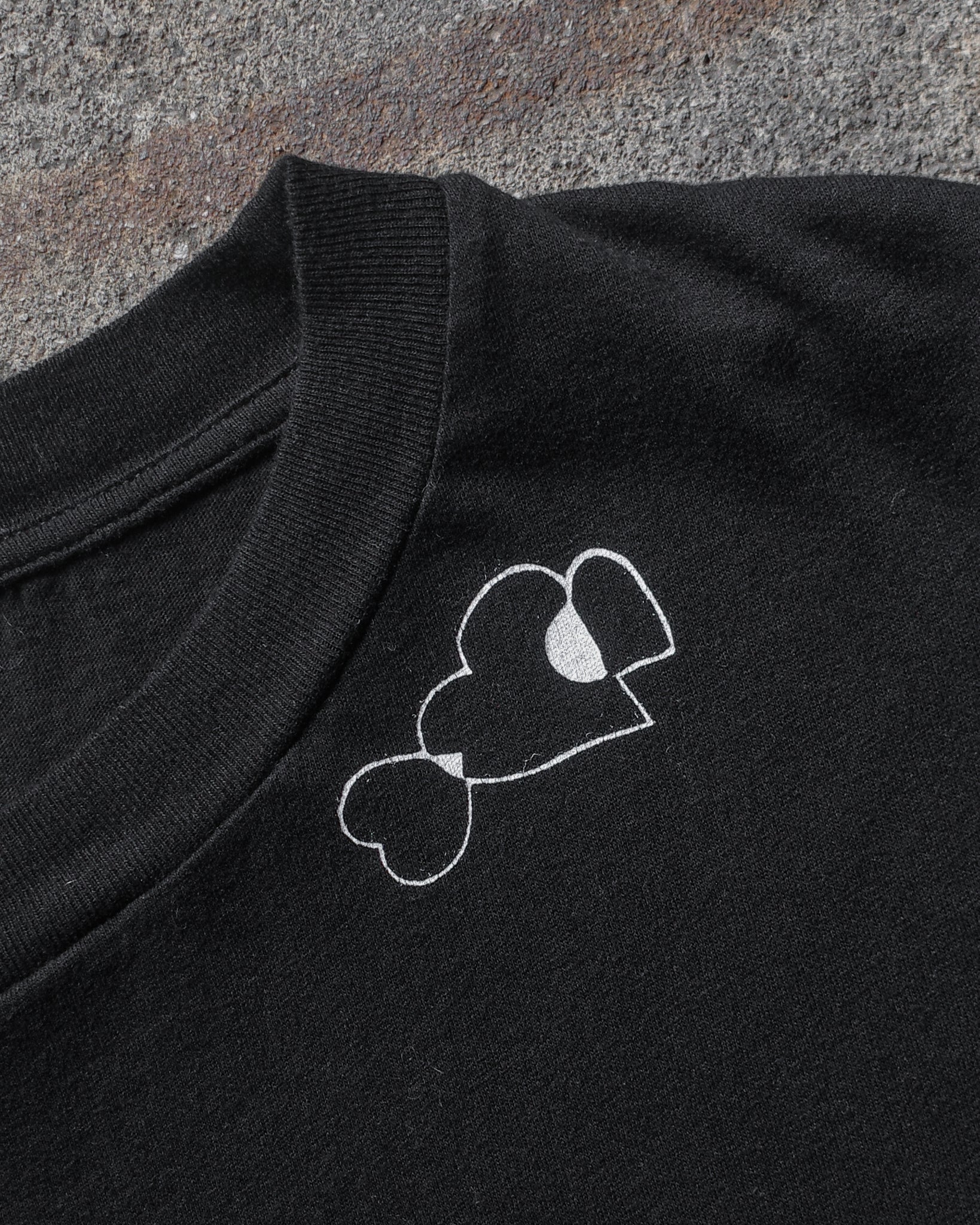Saint Laurent Paris 2016 Heart Logo Tee