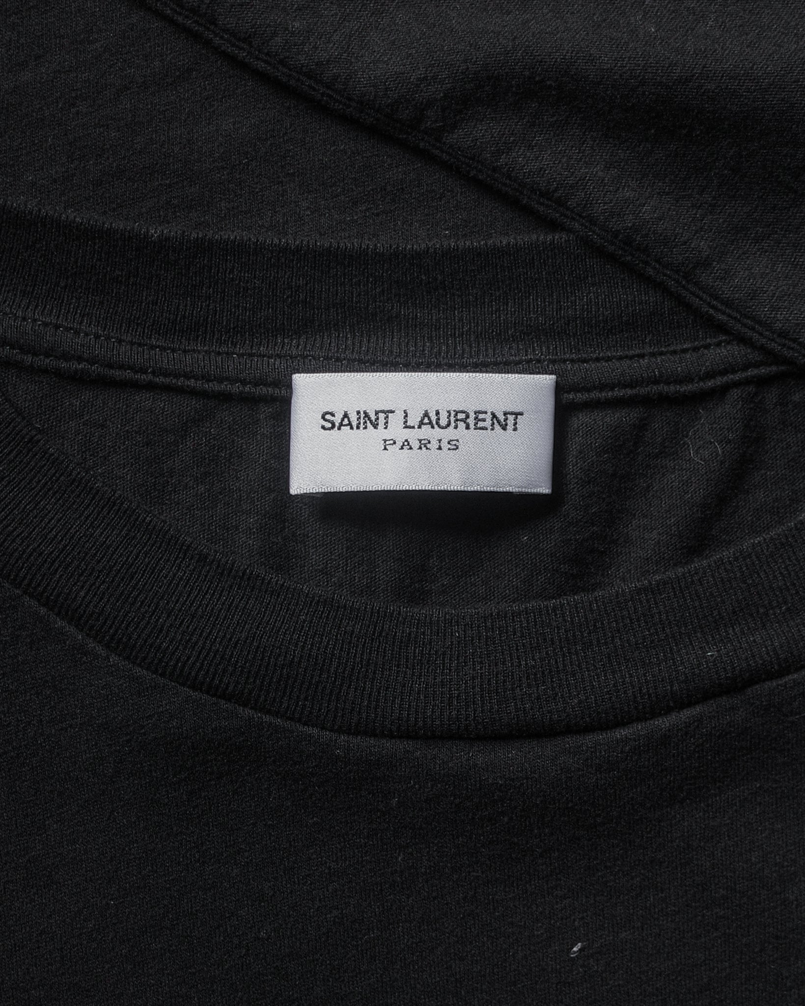 Saint Laurent Paris 2016 Heart Logo Tee