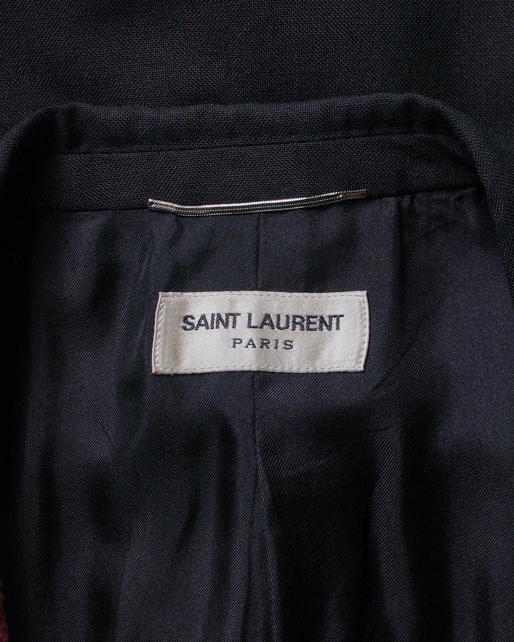 Saint Laurent Paris 2016 Palm Tree Lapel Blazer