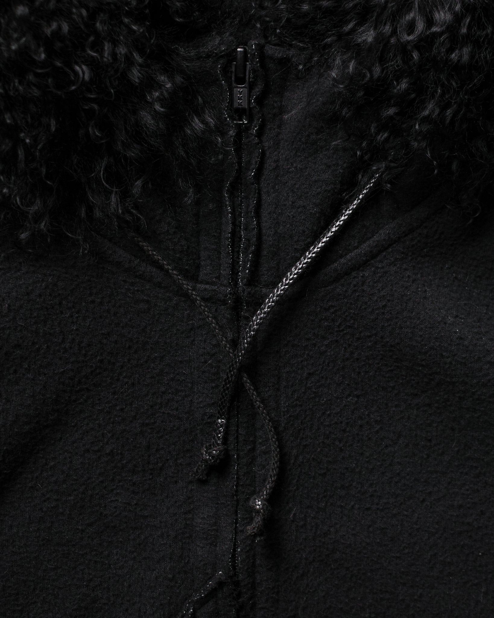 If Six Was Nine Fur Zip Up Hoodie