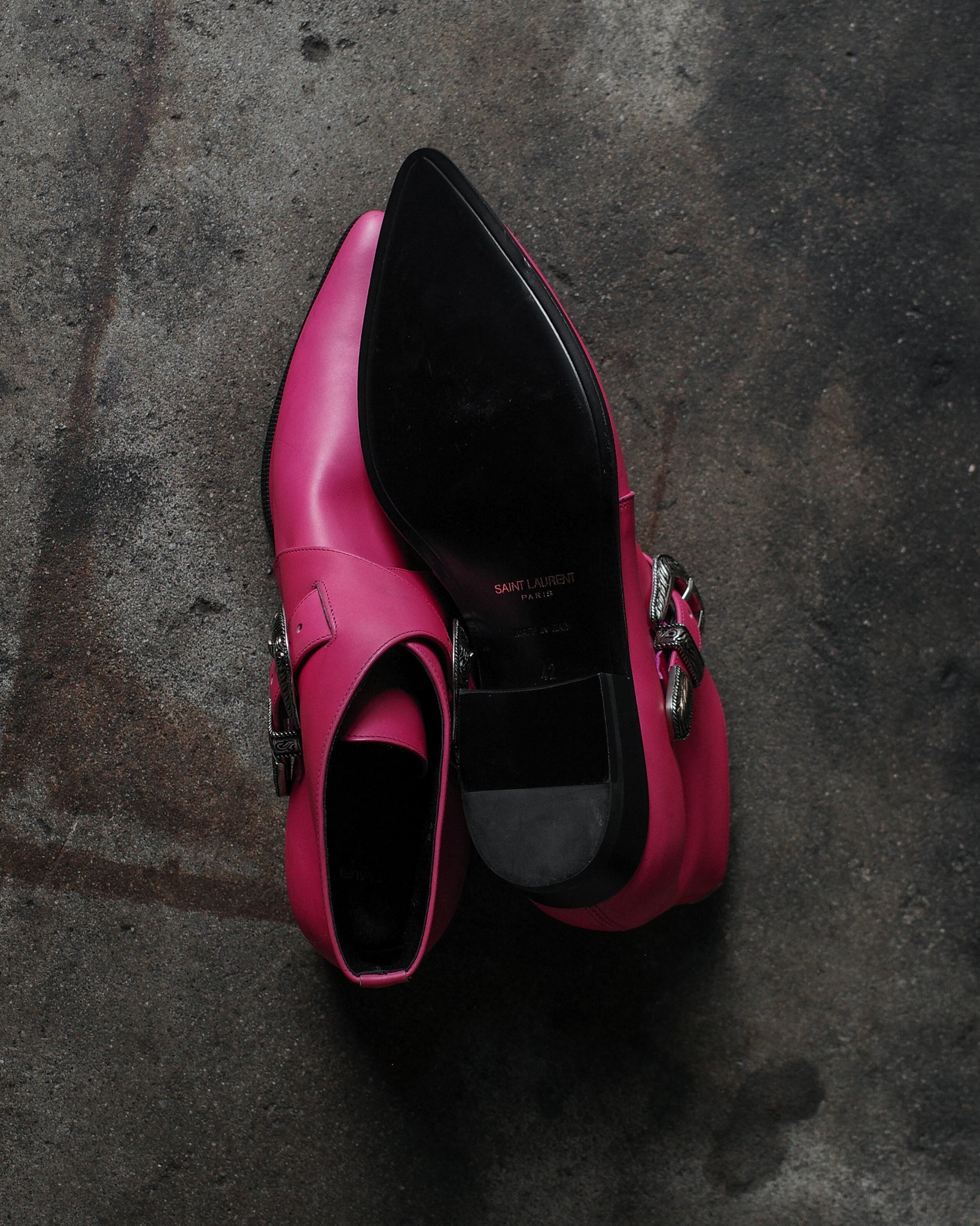 Saint Laurent Paris SS14 Duckie Boots