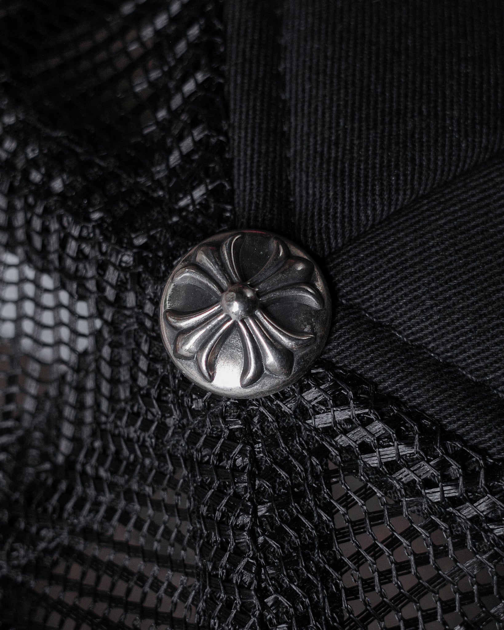 Chrome Hearts "CH" Hollywood Trucker Hat