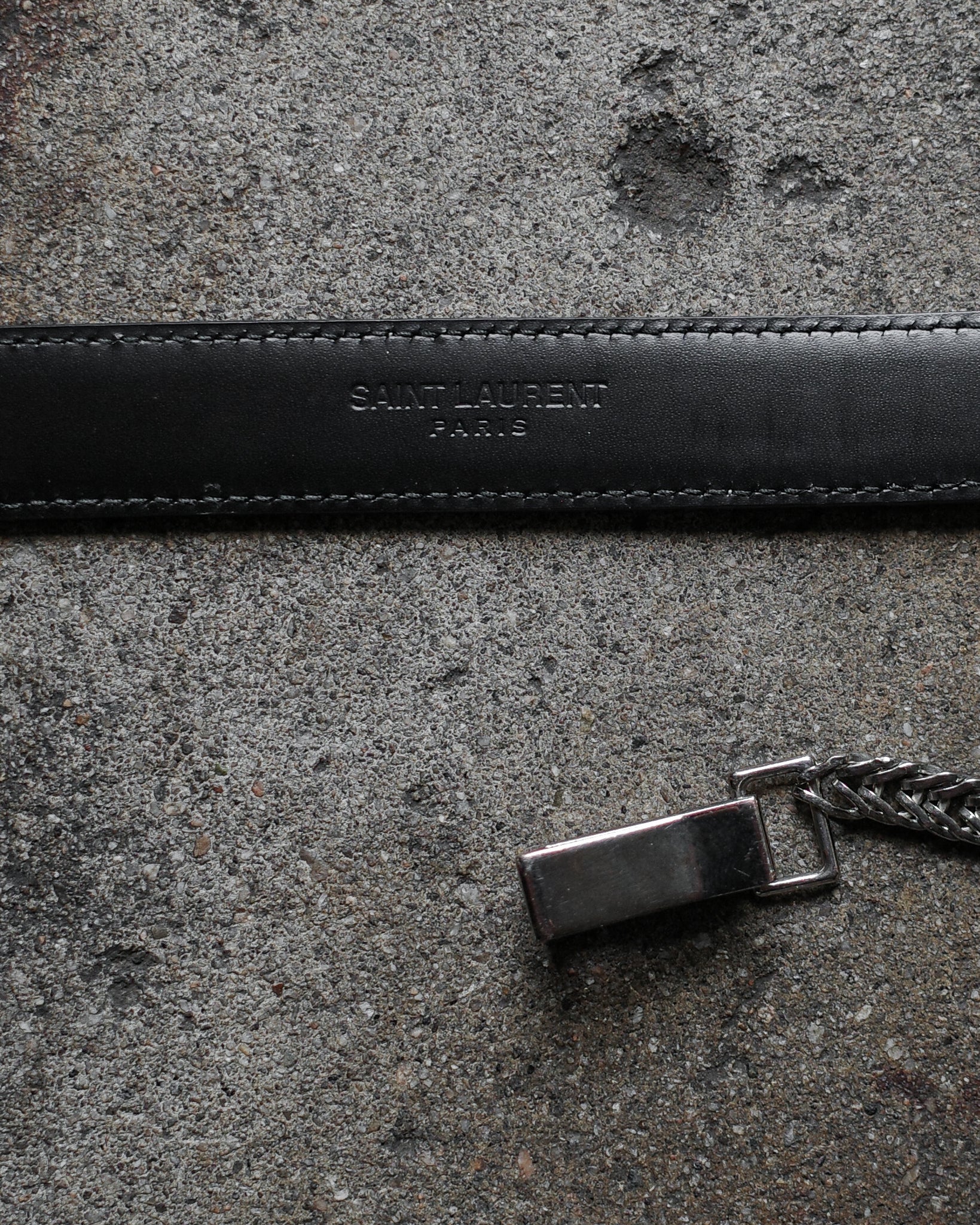 Saint Laurent Paris Hanging Chain Belt