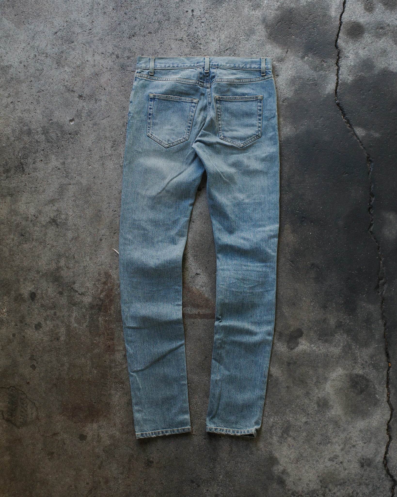 Saint Laurent Paris 2016 D02 Knee Slit Denim