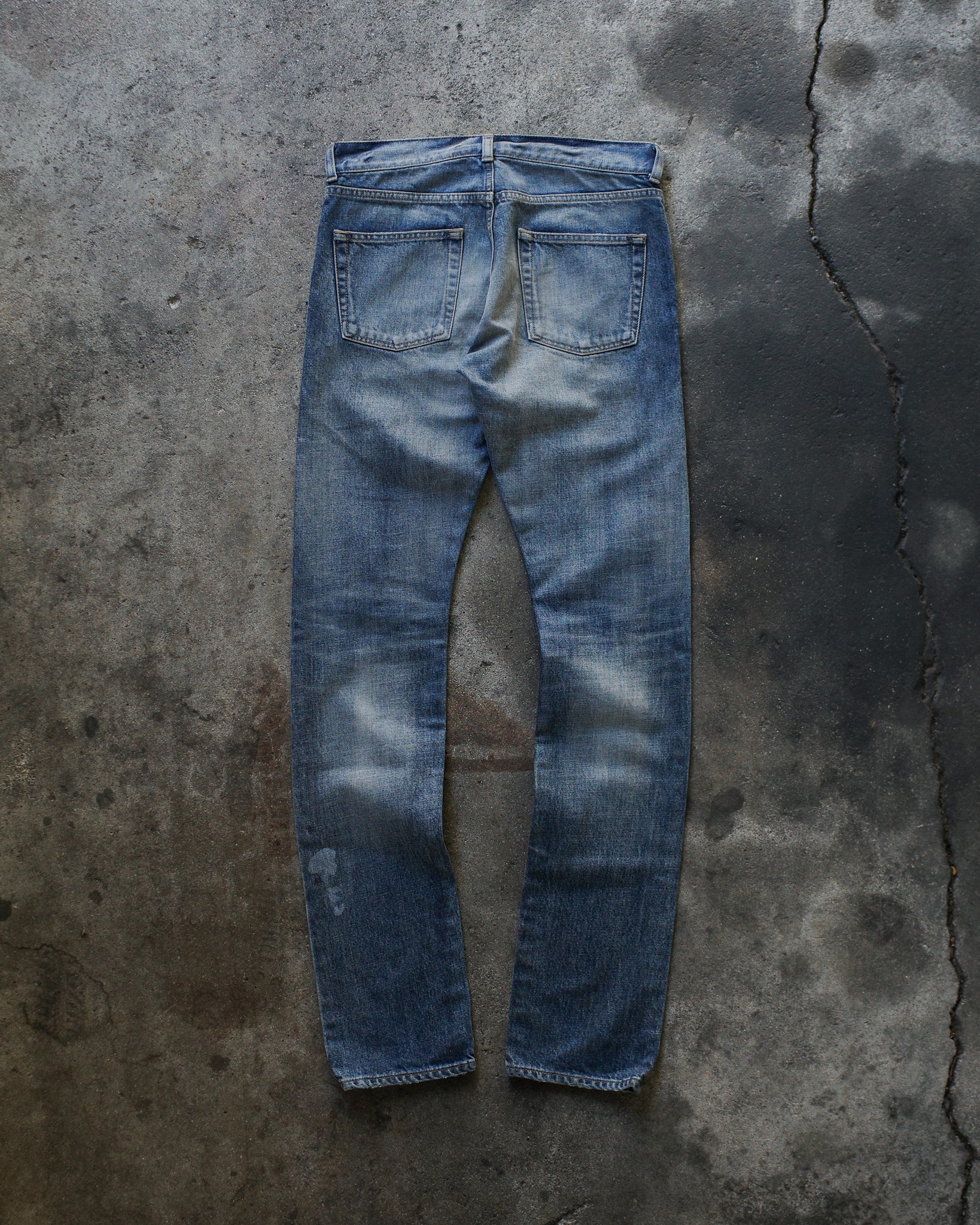 Saint Laurent Paris 2018 D18 Paint Denim